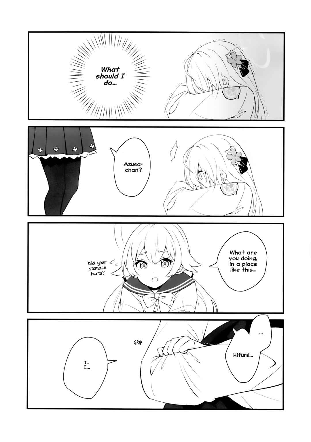 Page 15 Chapter Unknown_bf89 Blue Archive - HifuAzu Daisuki (Doujinshi)