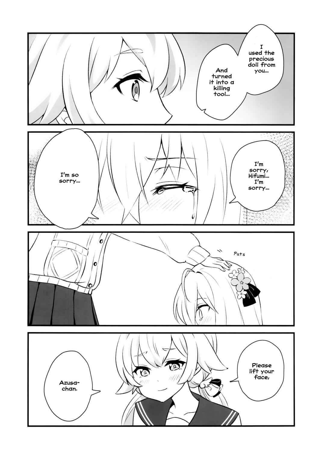 Page 16 Chapter Unknown_bf89 Blue Archive - HifuAzu Daisuki (Doujinshi)