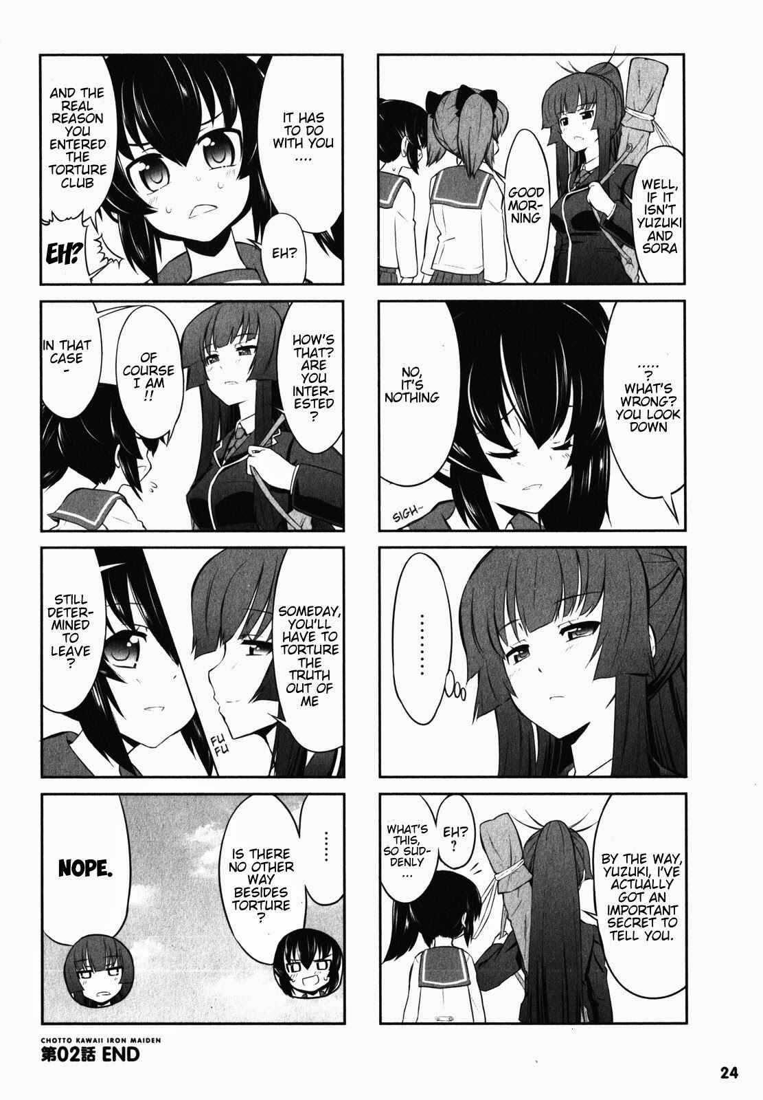 Page 12 Chapter 2 Chotto Kawaii Iron Maiden