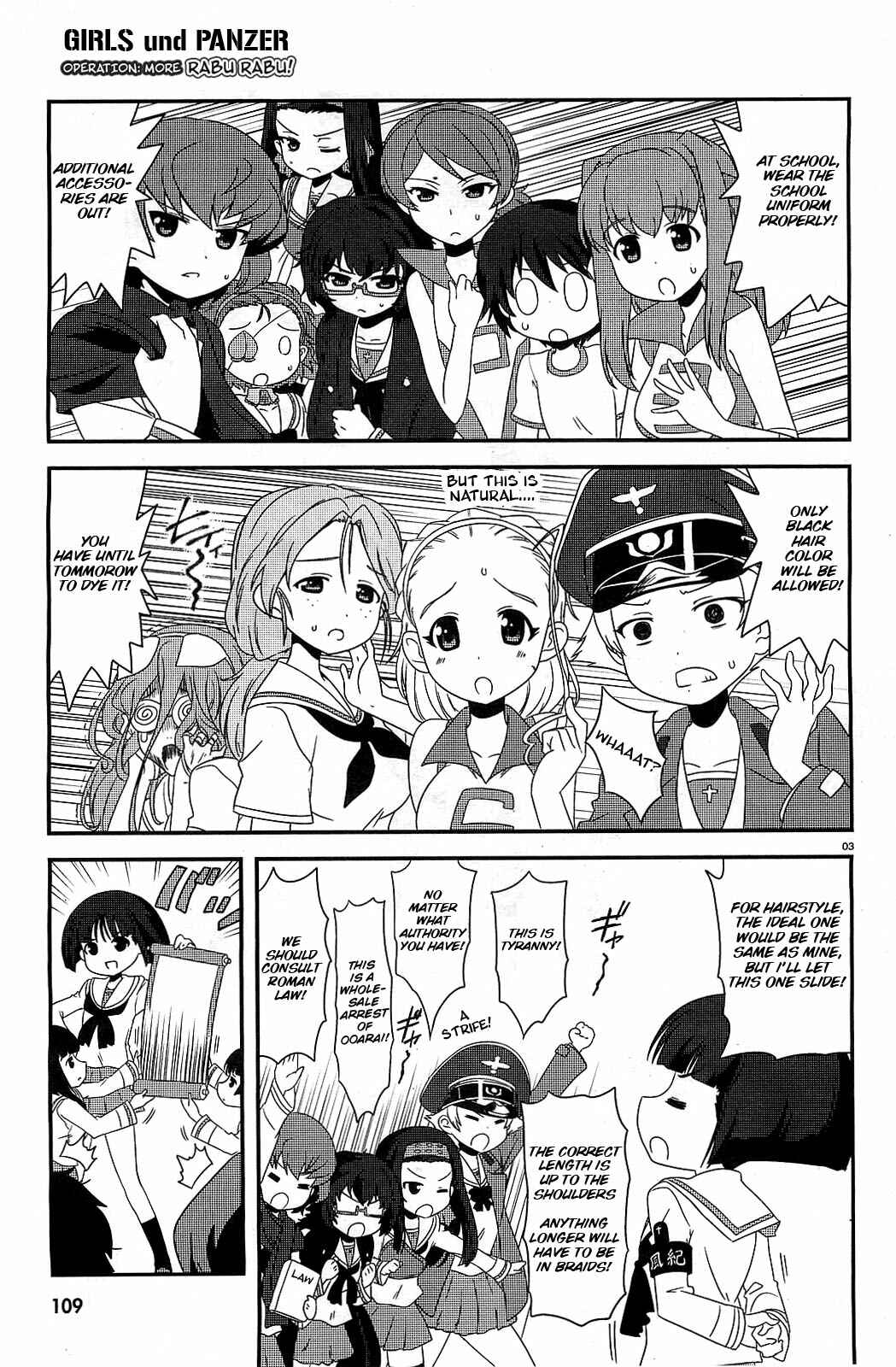 Page 3 Chapter 6 GIRLS und PANZER - Motto Love Love Sakusen desu!