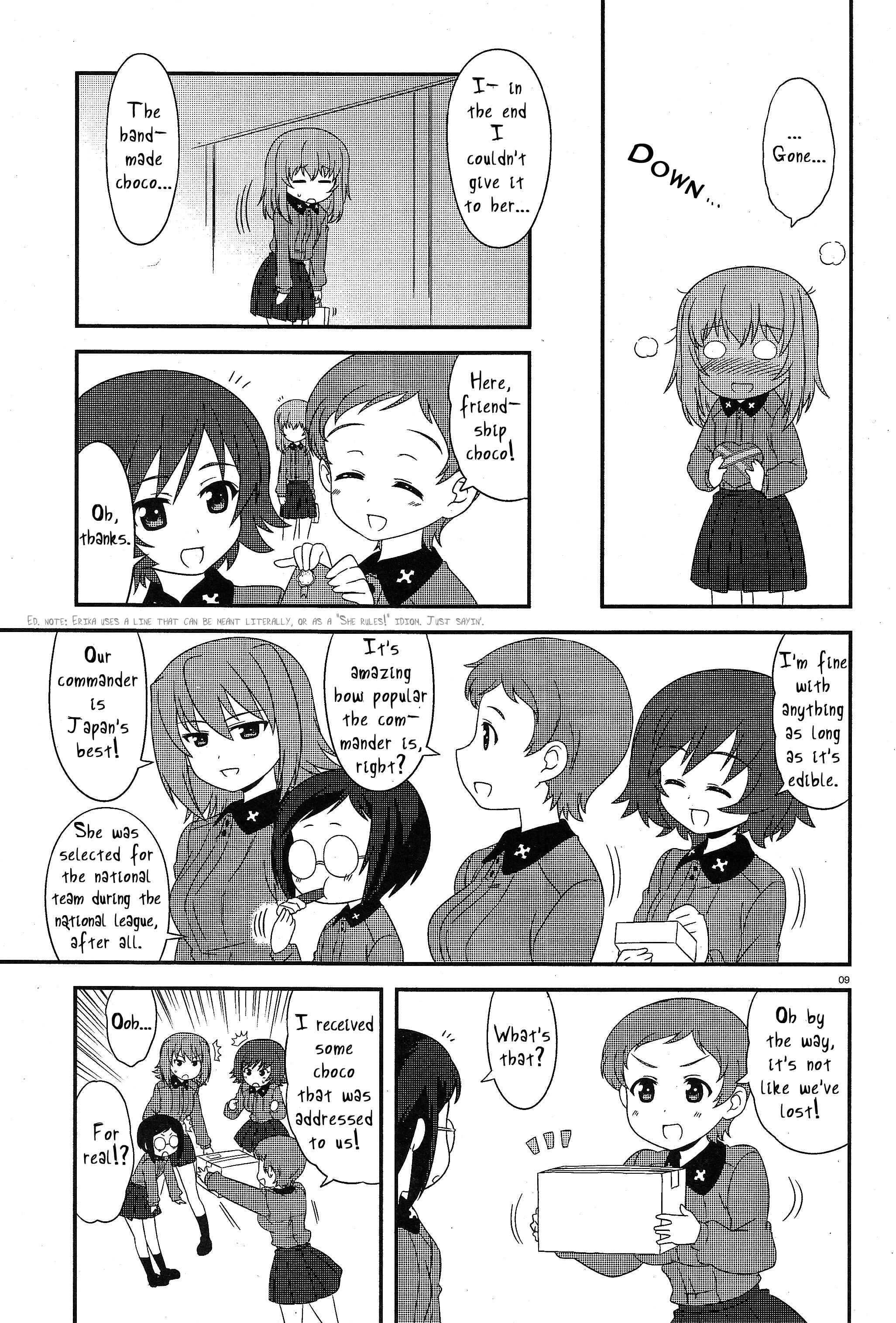 Page 9 Chapter 22 GIRLS und PANZER - Motto Love Love Sakusen desu!