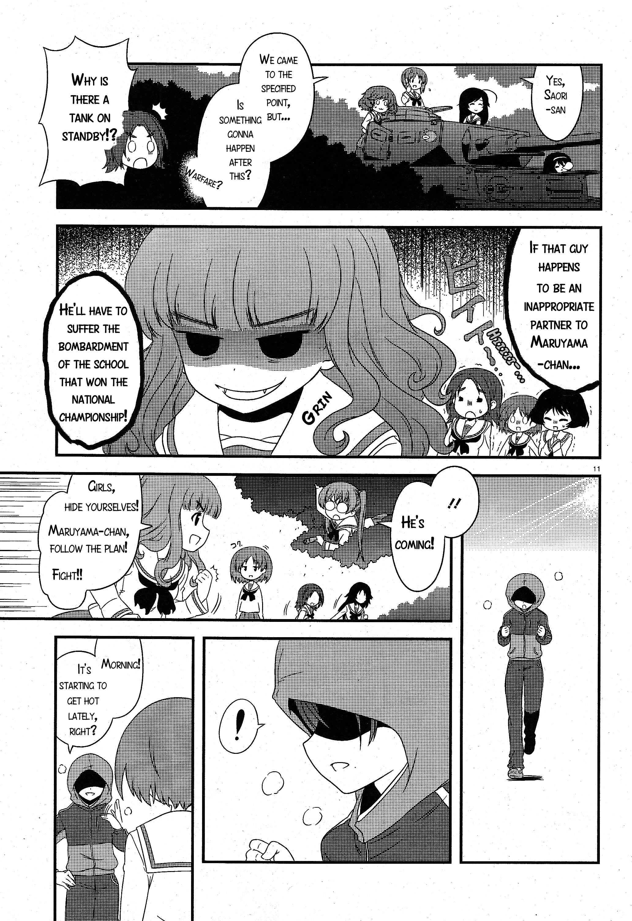 Page 11 Chapter 15 GIRLS und PANZER - Motto Love Love Sakusen desu!