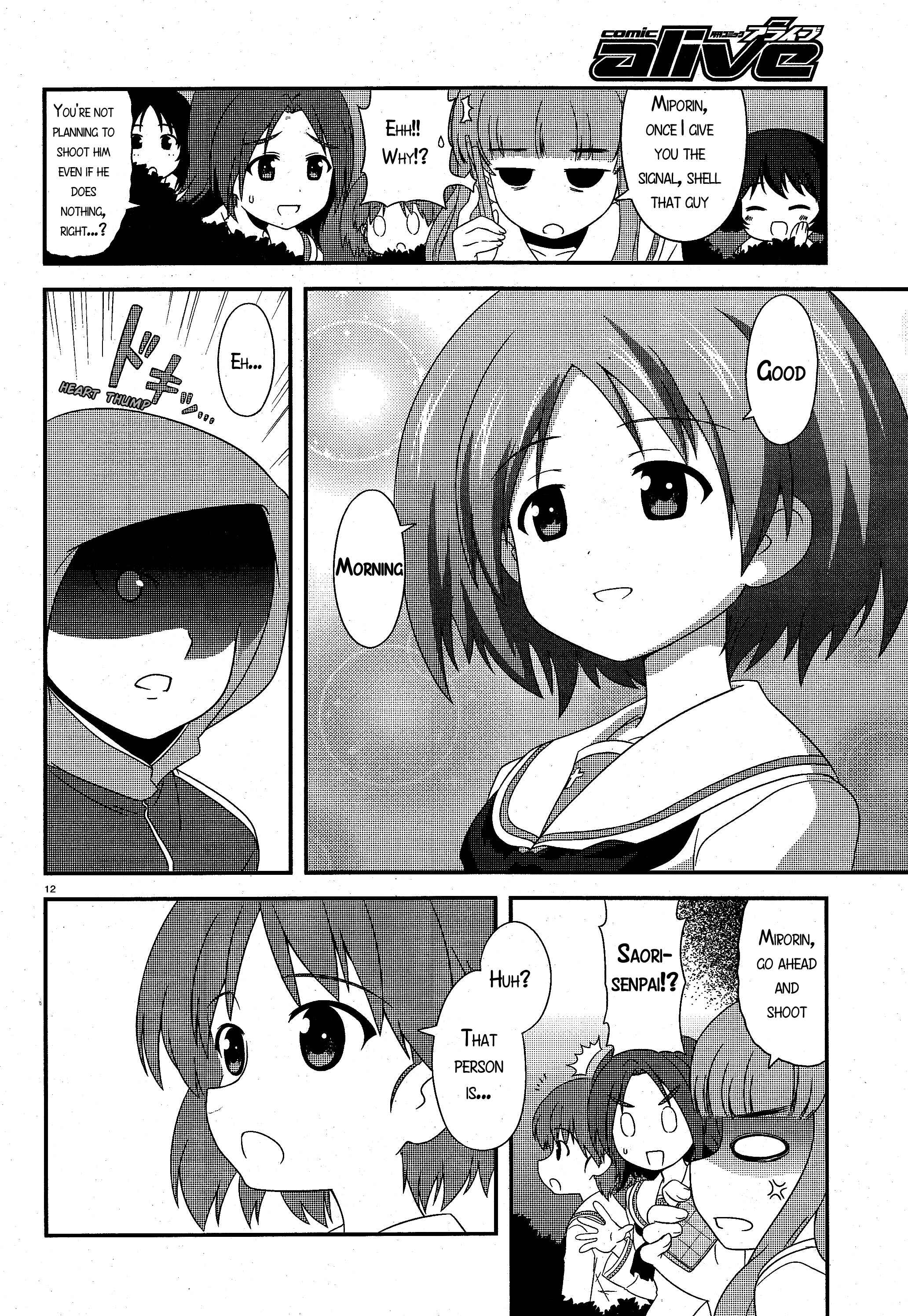 Page 12 Chapter 15 GIRLS und PANZER - Motto Love Love Sakusen desu!