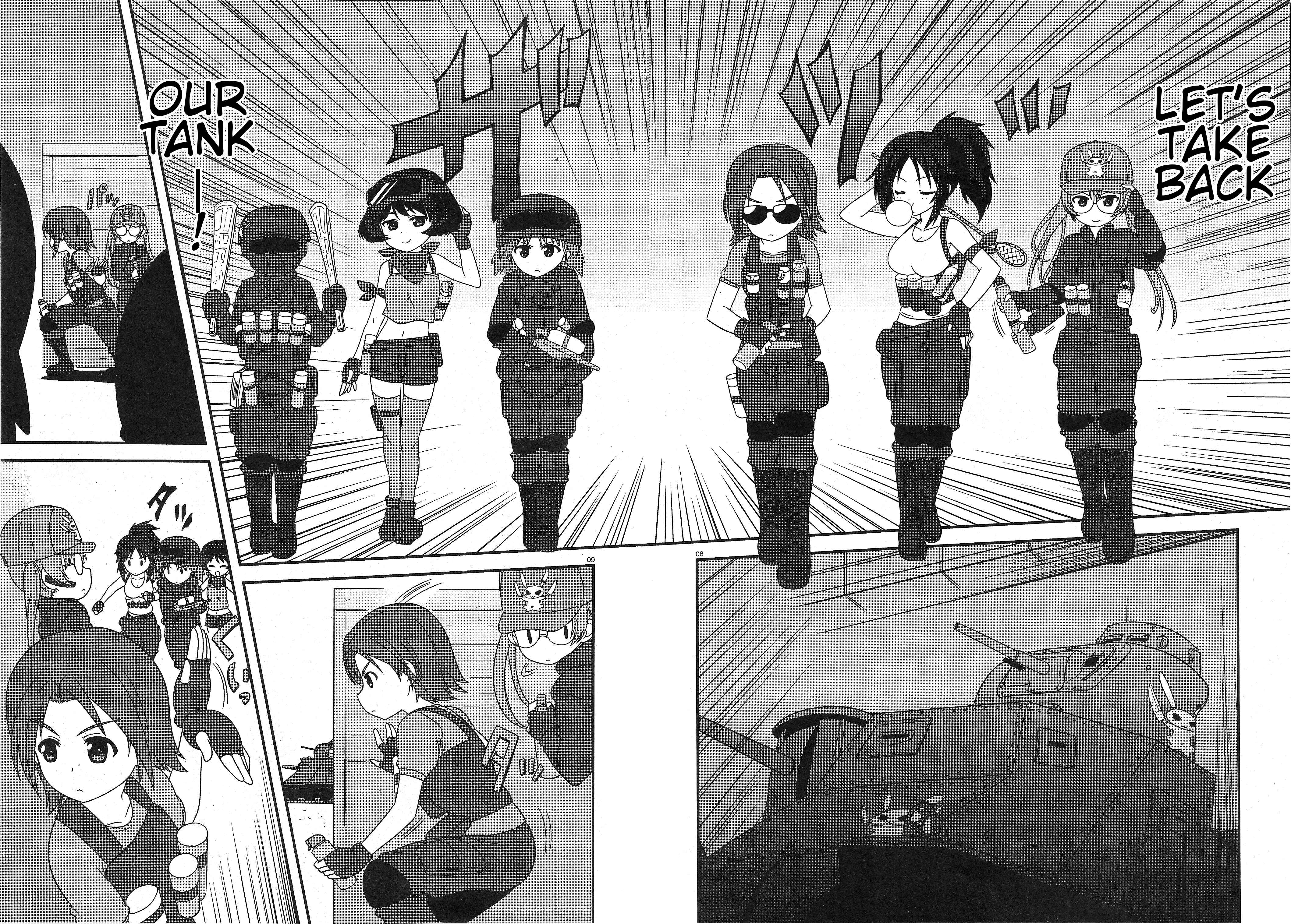 Page 8 Chapter 25 GIRLS und PANZER - Motto Love Love Sakusen desu!
