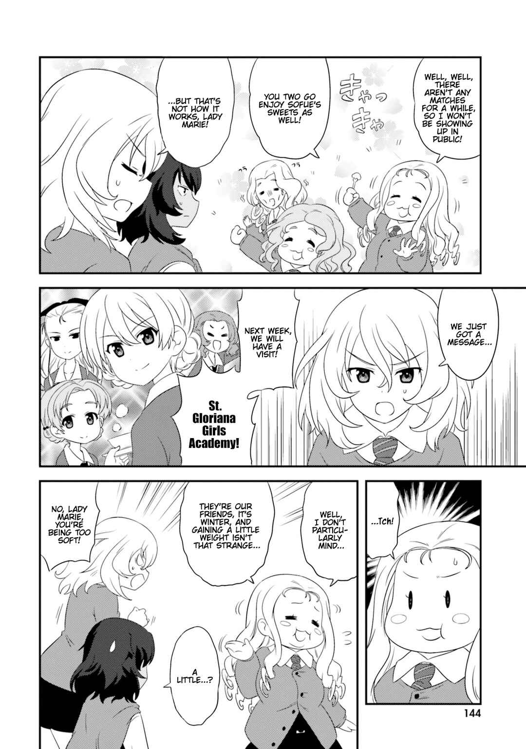 Page 4 Chapter 82.4 GIRLS und PANZER - Motto Love Love Sakusen desu!
