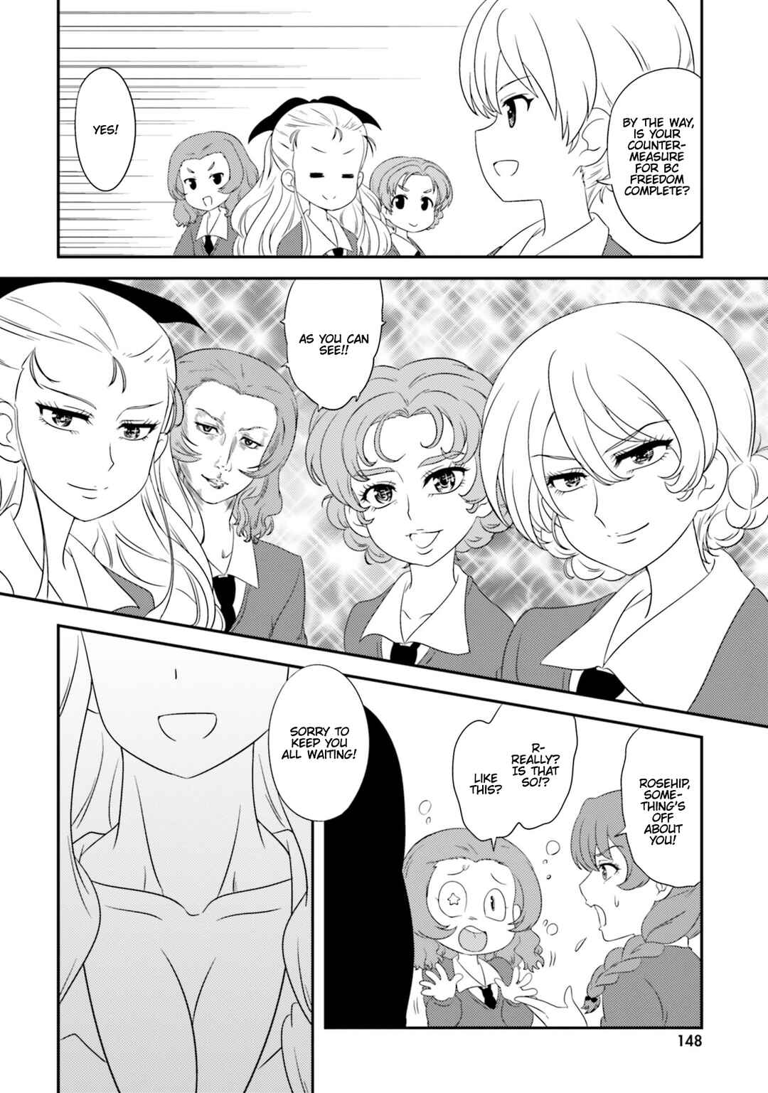Page 8 Chapter 82.4 GIRLS und PANZER - Motto Love Love Sakusen desu!