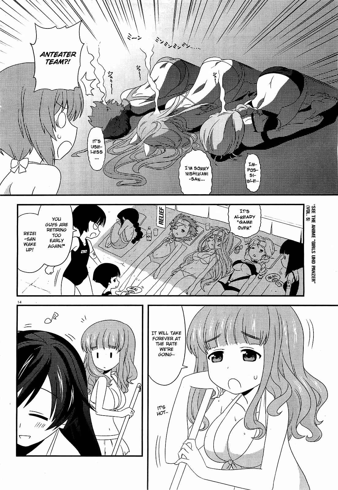Page 14 Chapter 3 GIRLS und PANZER - Motto Love Love Sakusen desu!