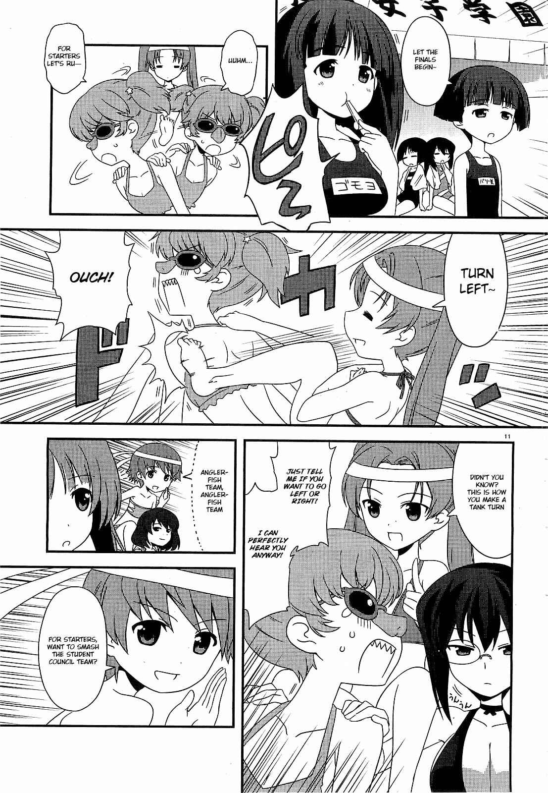 Page 11 Chapter 4 GIRLS und PANZER - Motto Love Love Sakusen desu!