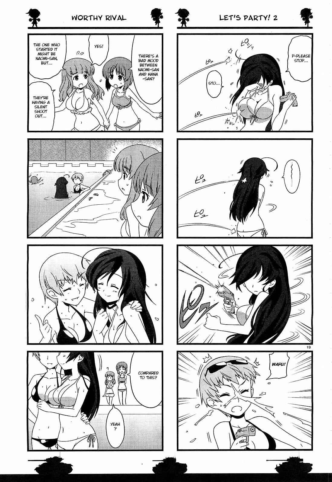 Page 19 Chapter 4 GIRLS und PANZER - Motto Love Love Sakusen desu!