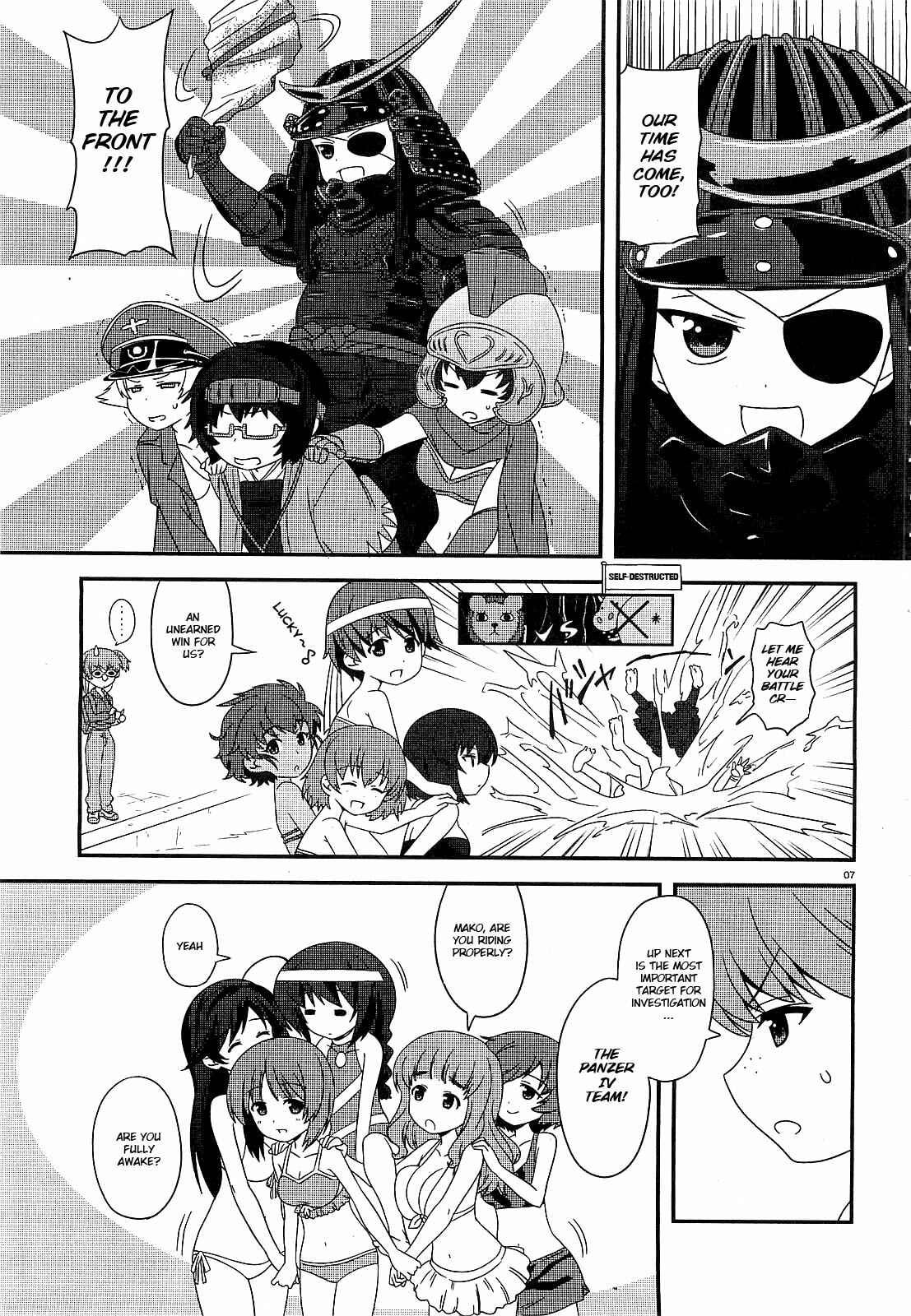 Page 7 Chapter 4 GIRLS und PANZER - Motto Love Love Sakusen desu!