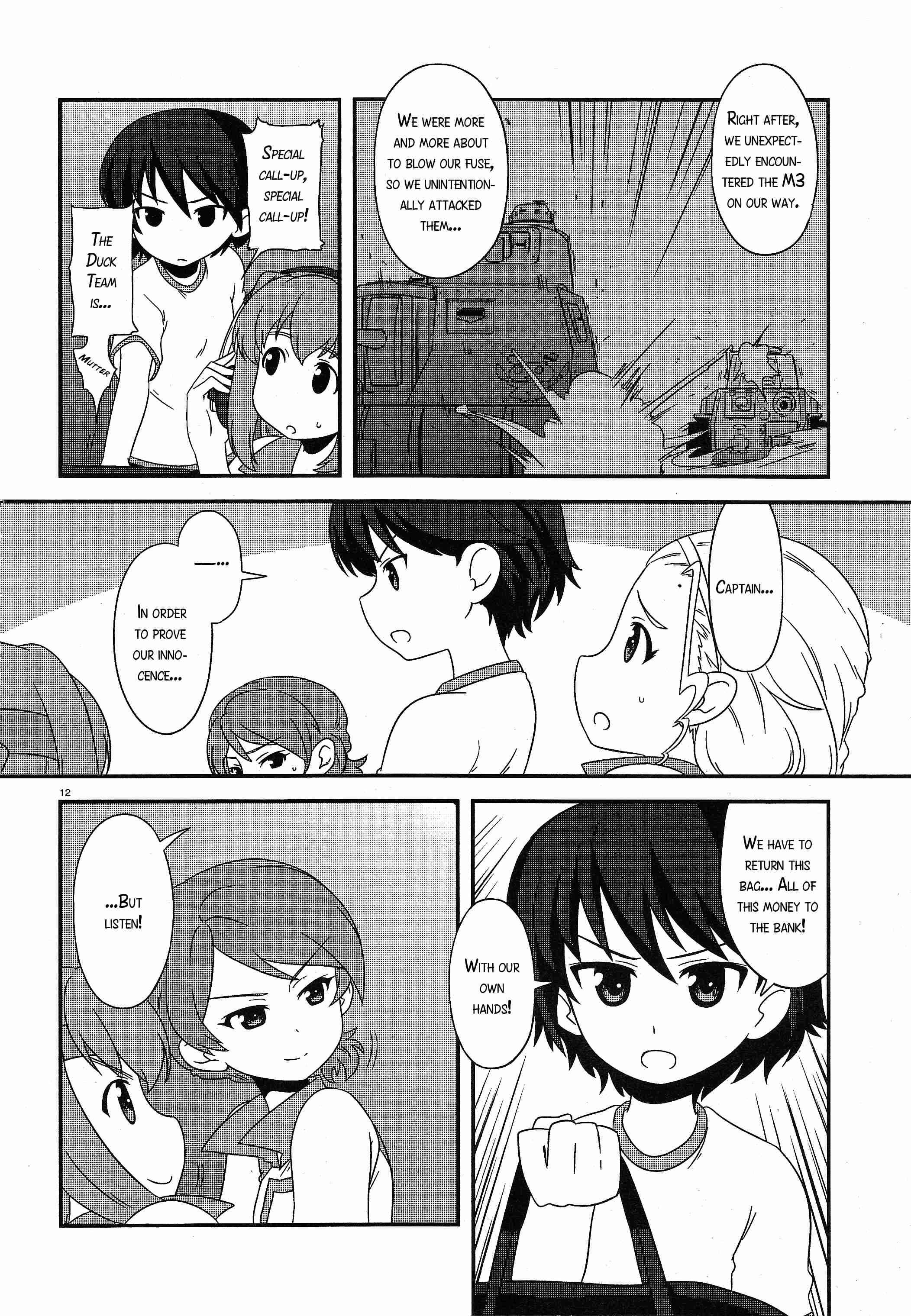 Page 12 Chapter 30 GIRLS und PANZER - Motto Love Love Sakusen desu!