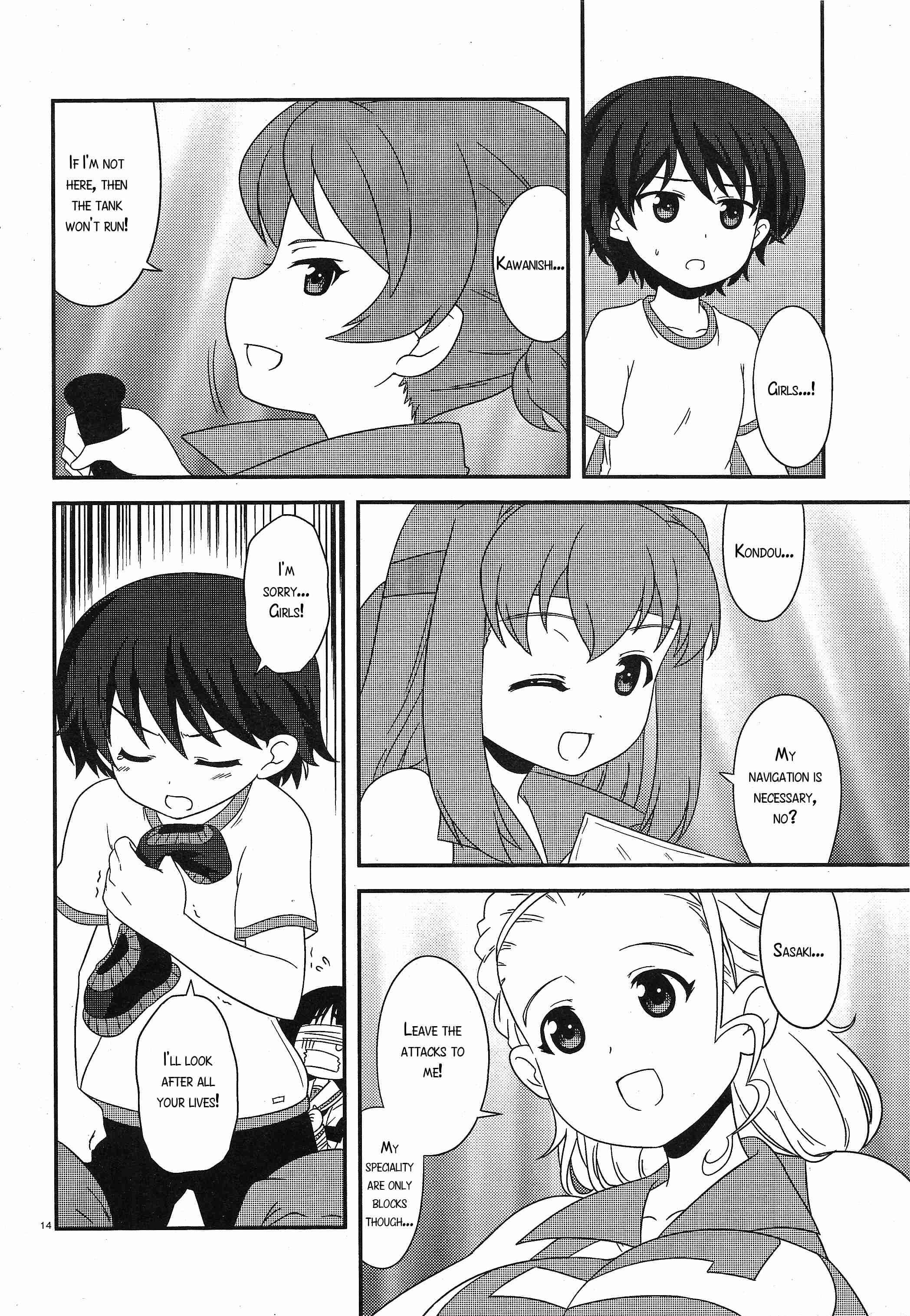 Page 14 Chapter 30 GIRLS und PANZER - Motto Love Love Sakusen desu!