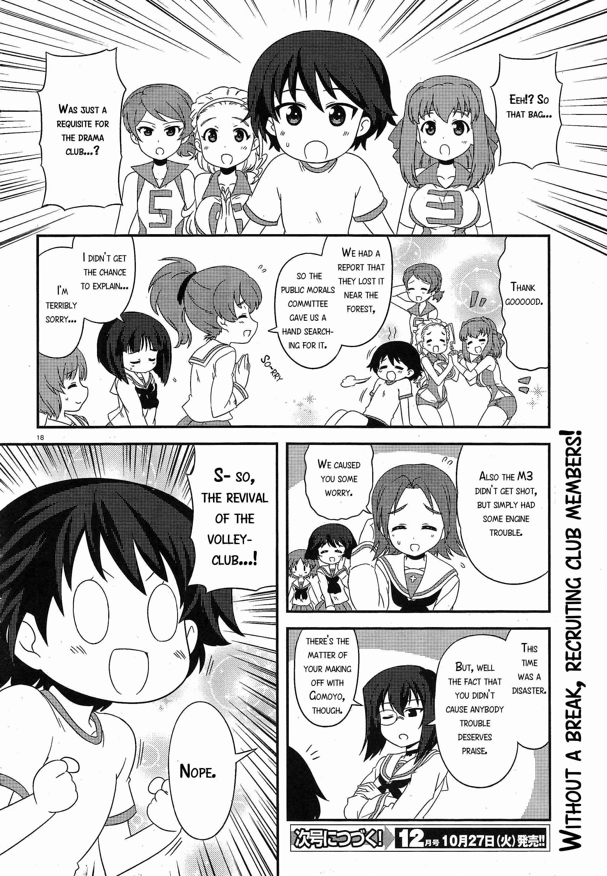 Page 18 Chapter 30 GIRLS und PANZER - Motto Love Love Sakusen desu!
