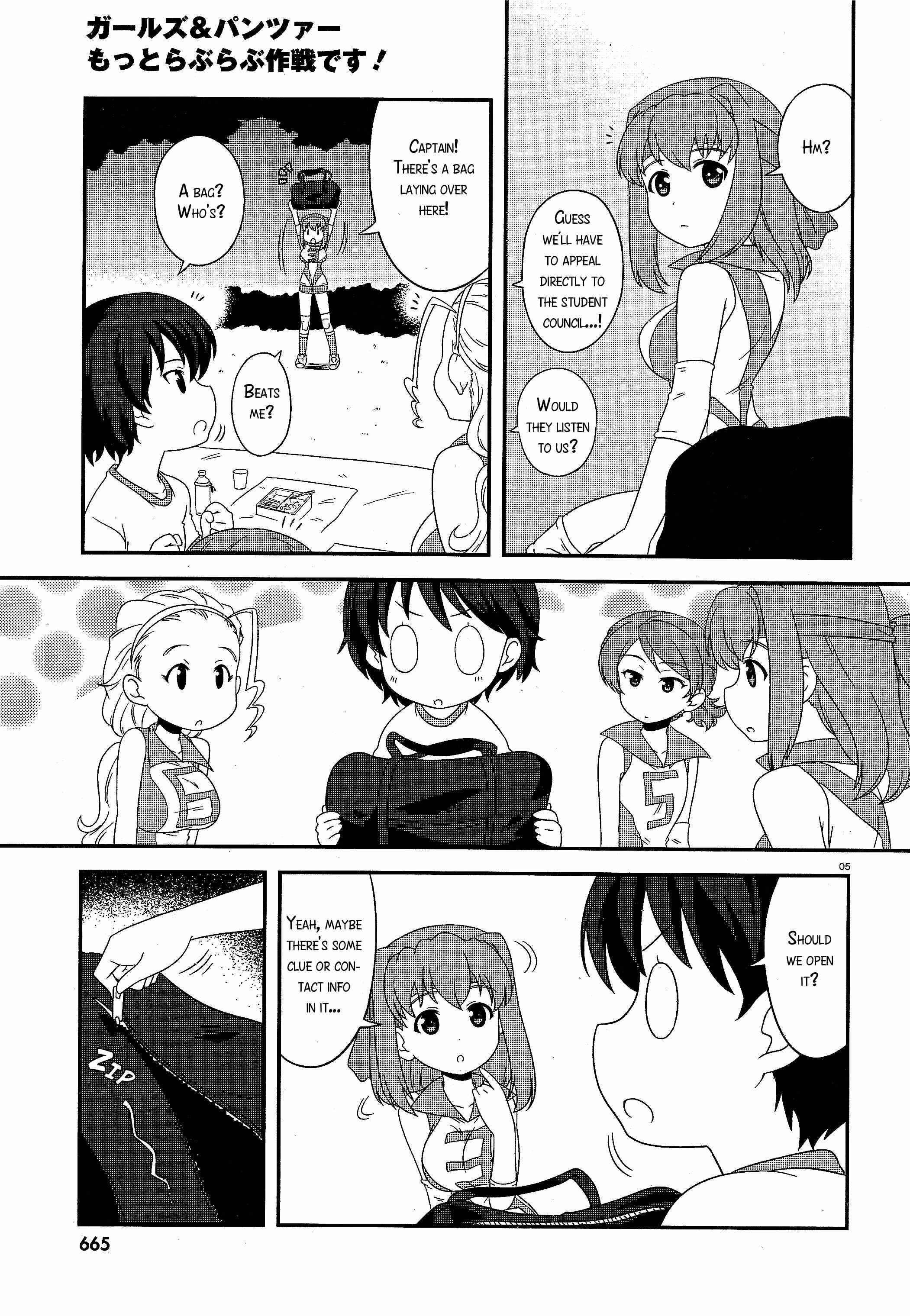 Page 5 Chapter 30 GIRLS und PANZER - Motto Love Love Sakusen desu!