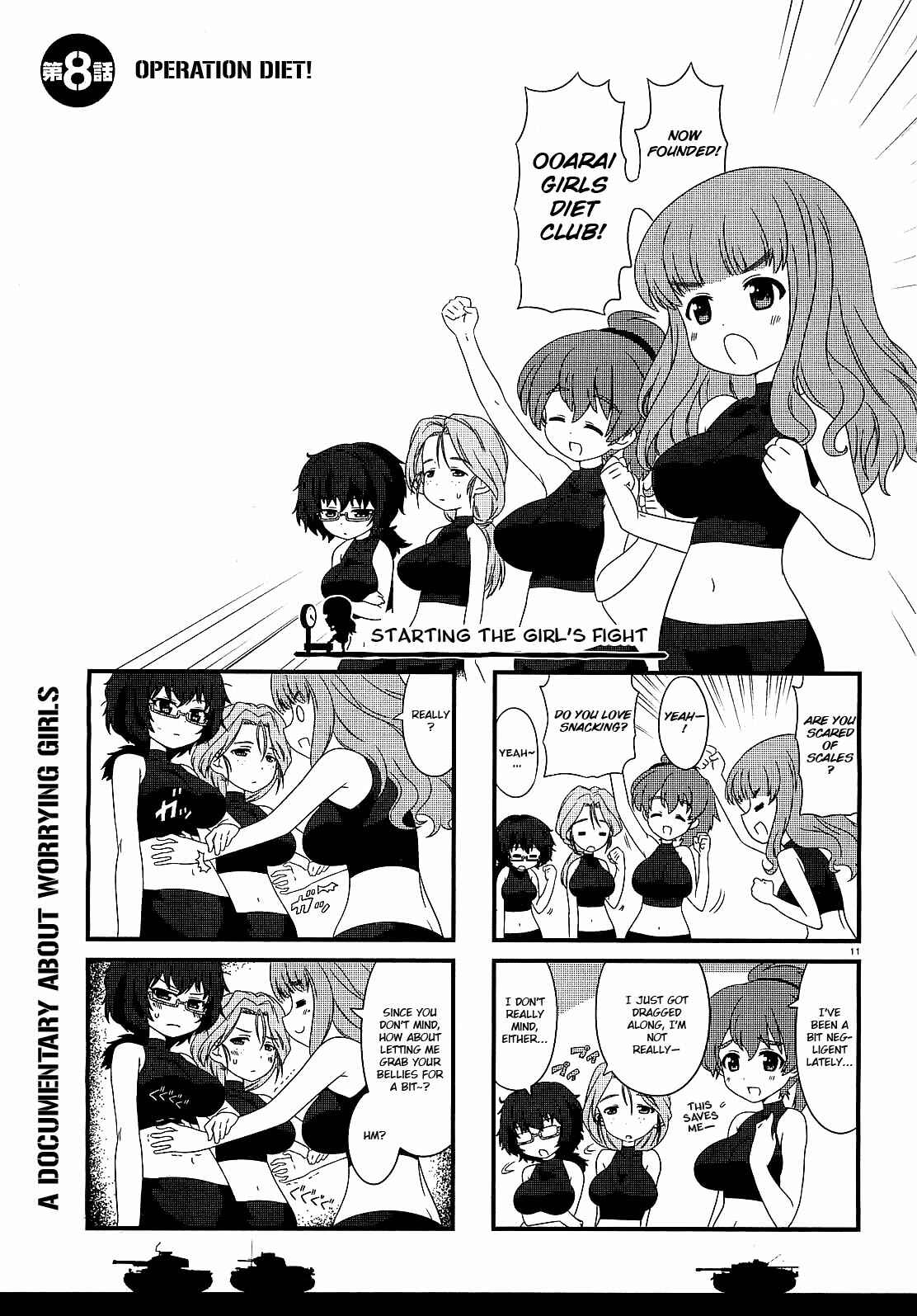 Page 1 Chapter 8 GIRLS und PANZER - Motto Love Love Sakusen desu!