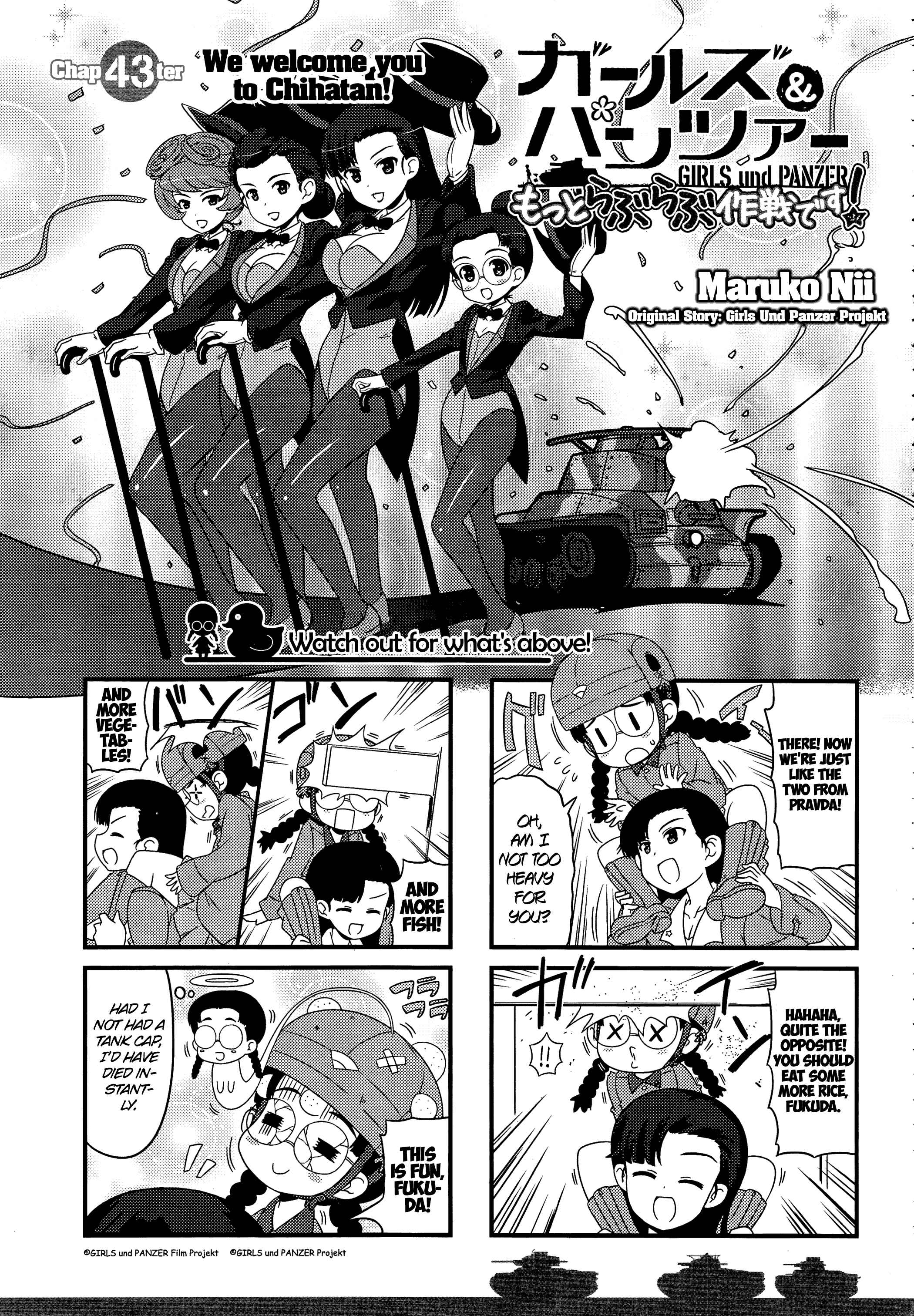 Page 1 Chapter 43 GIRLS und PANZER - Motto Love Love Sakusen desu!