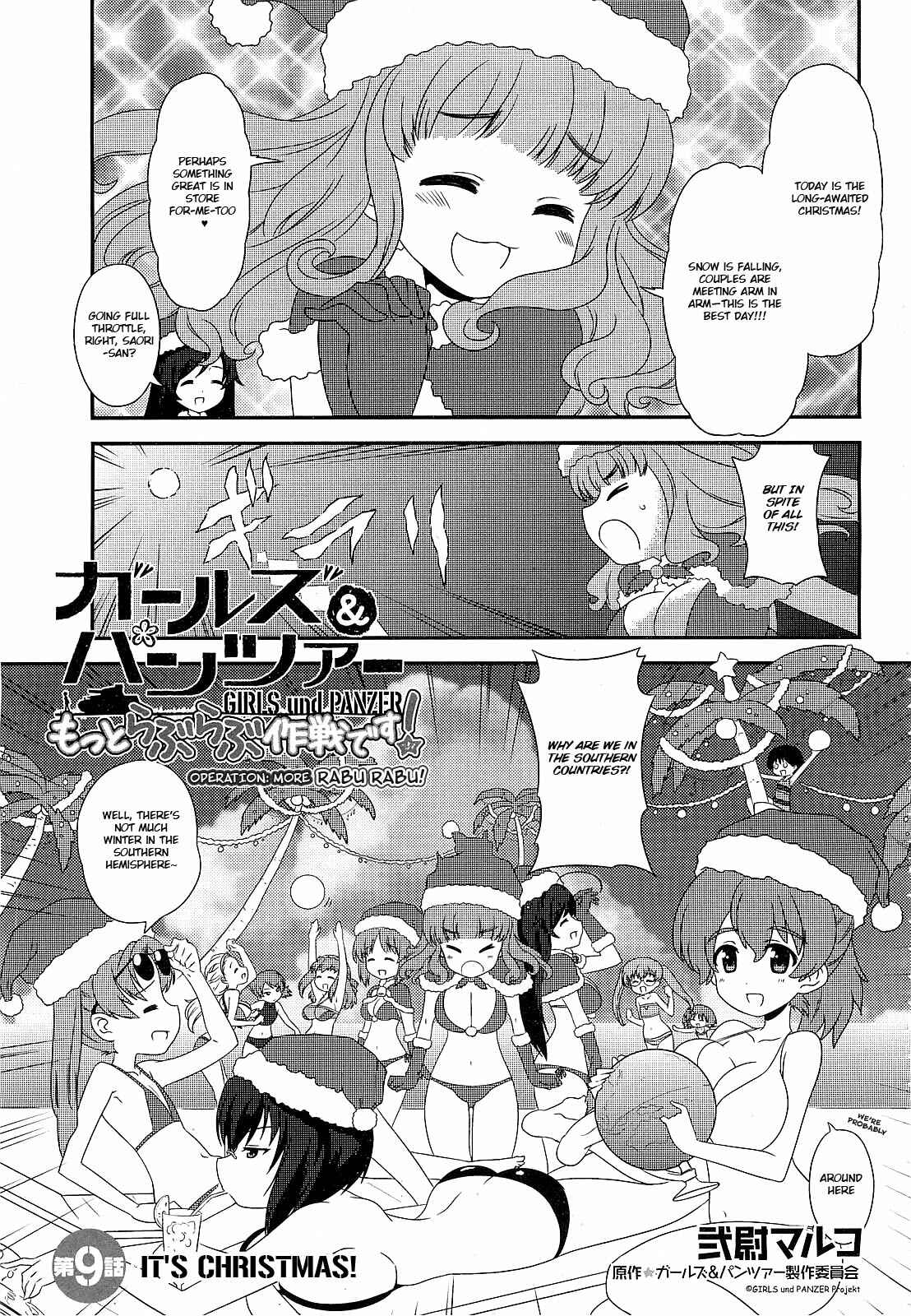 Page 1 Chapter 9 GIRLS und PANZER - Motto Love Love Sakusen desu!