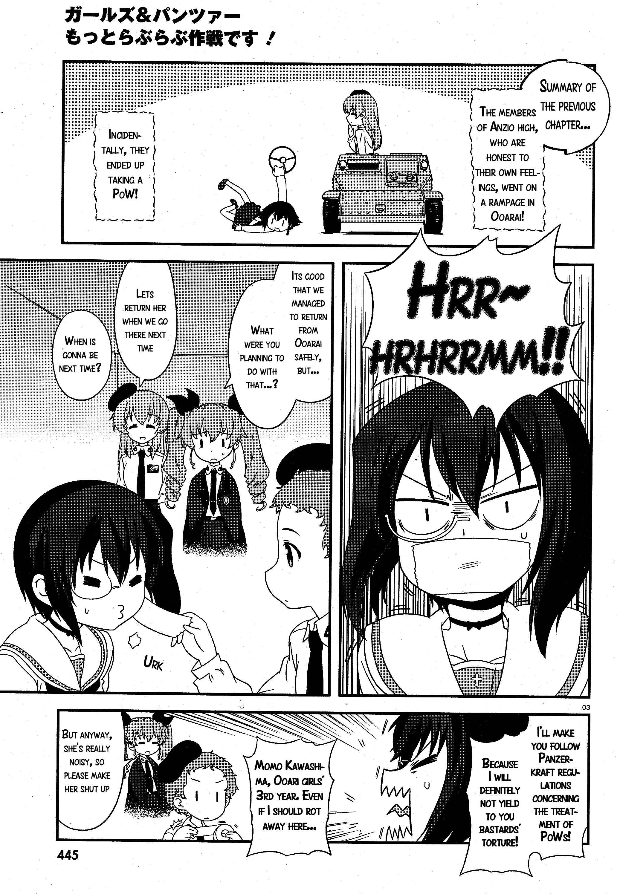Page 3 Chapter 17 GIRLS und PANZER - Motto Love Love Sakusen desu!