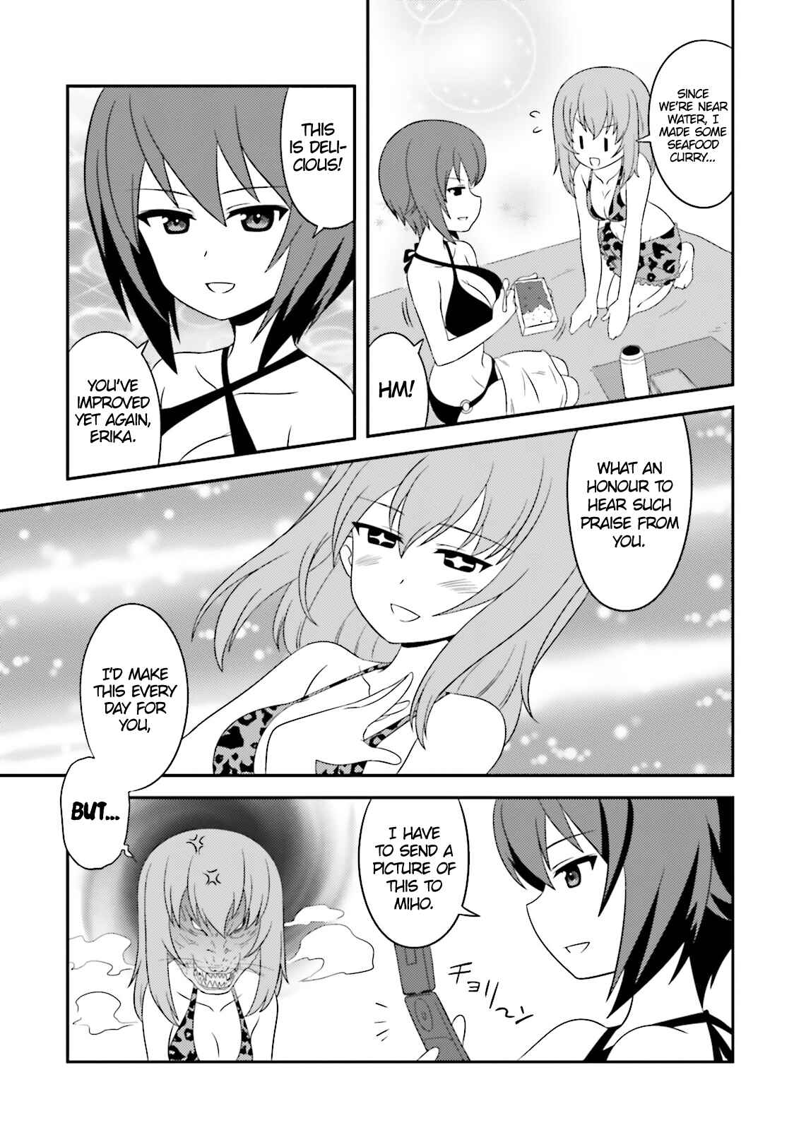 Page 11 Chapter 55 GIRLS und PANZER - Motto Love Love Sakusen desu!