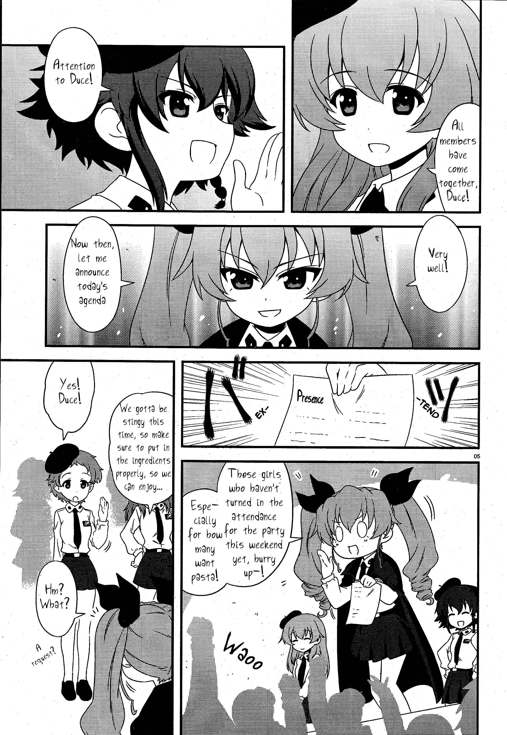 Page 5 Chapter 16 GIRLS und PANZER - Motto Love Love Sakusen desu!