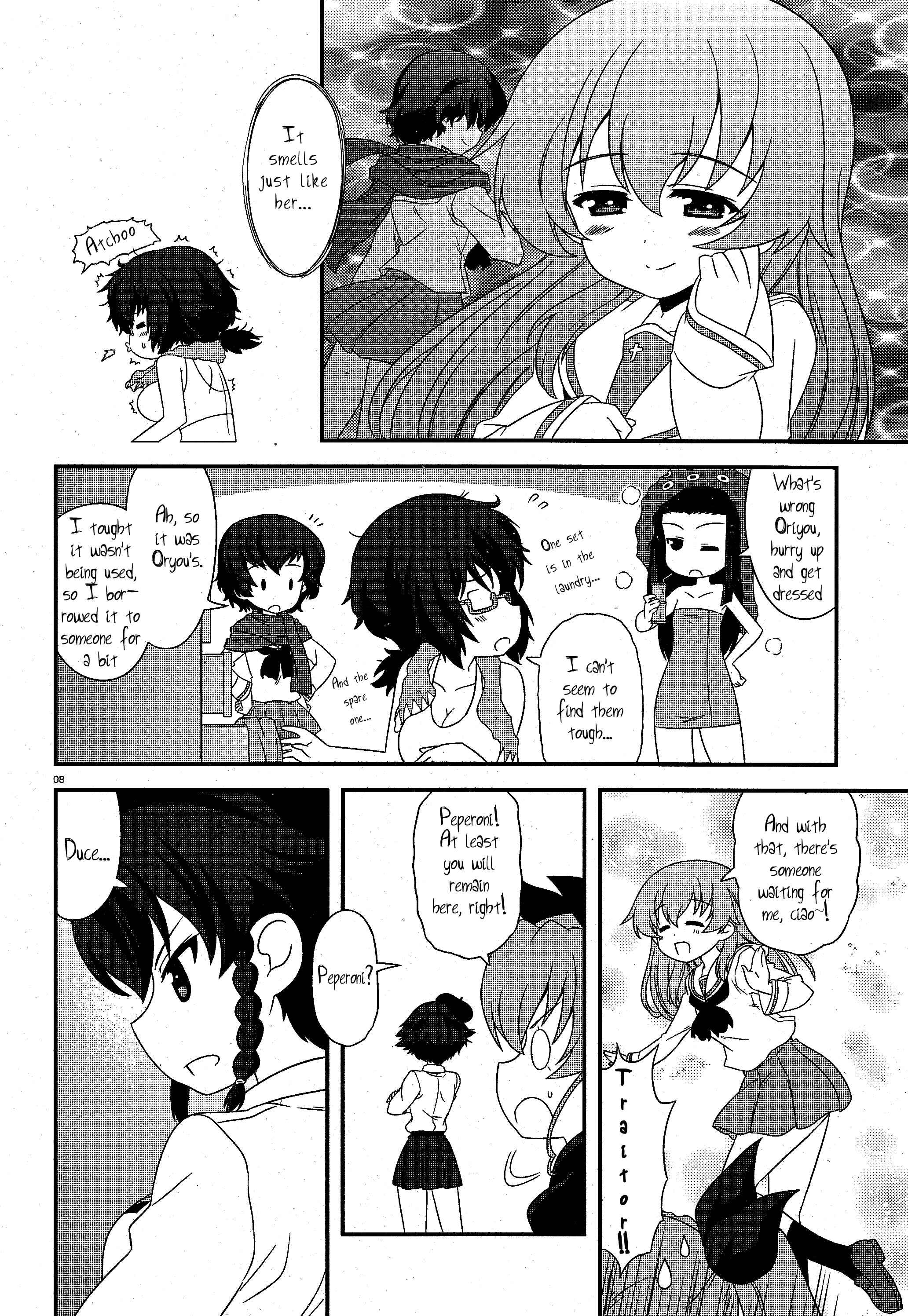 Page 8 Chapter 16 GIRLS und PANZER - Motto Love Love Sakusen desu!