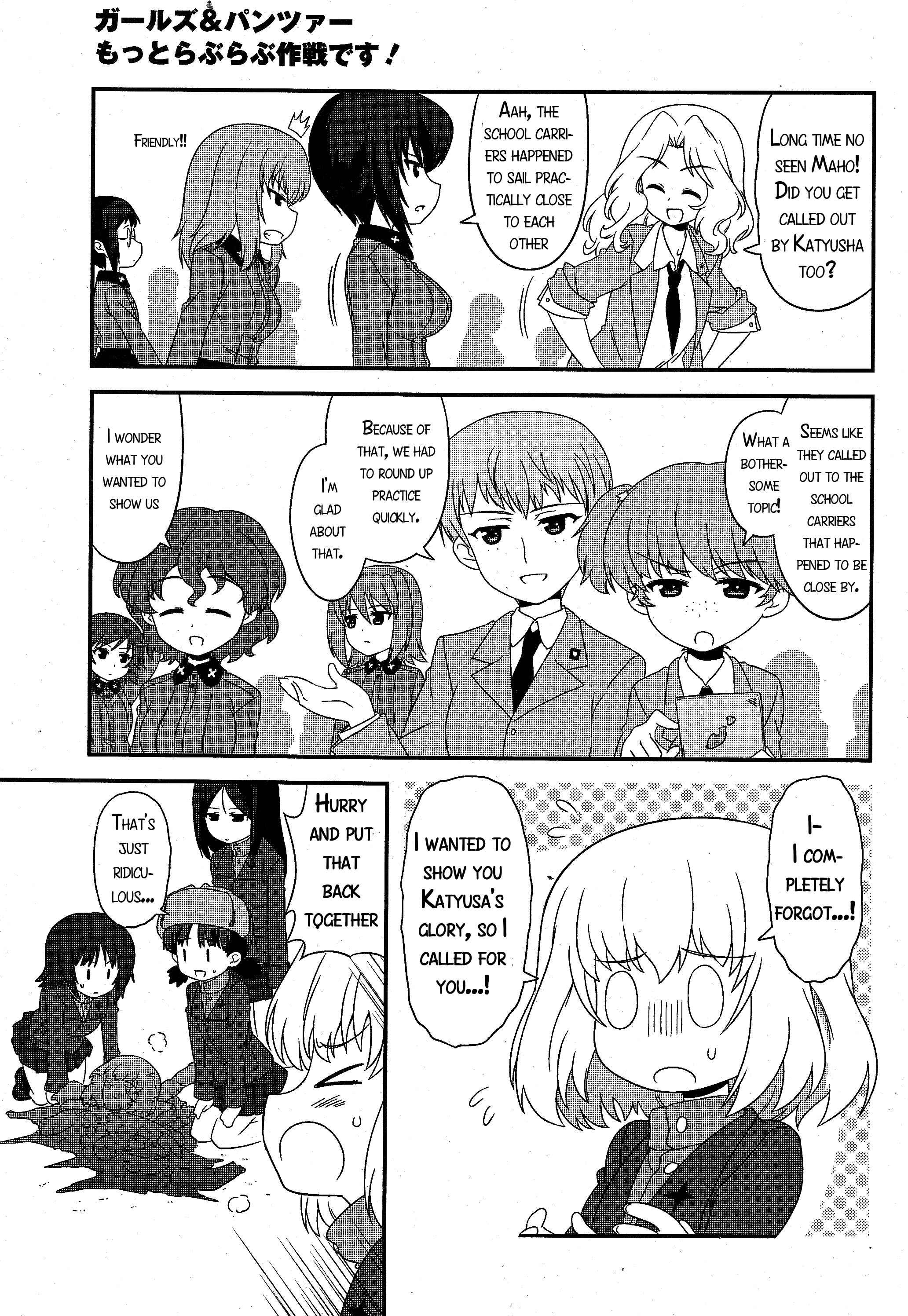Page 9 Chapter 18 GIRLS und PANZER - Motto Love Love Sakusen desu!