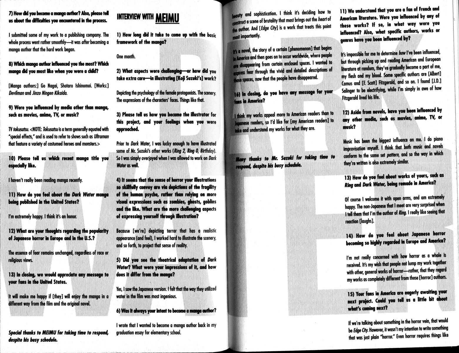 Page 15 Chapter 4 From the Bottom of Dark Water