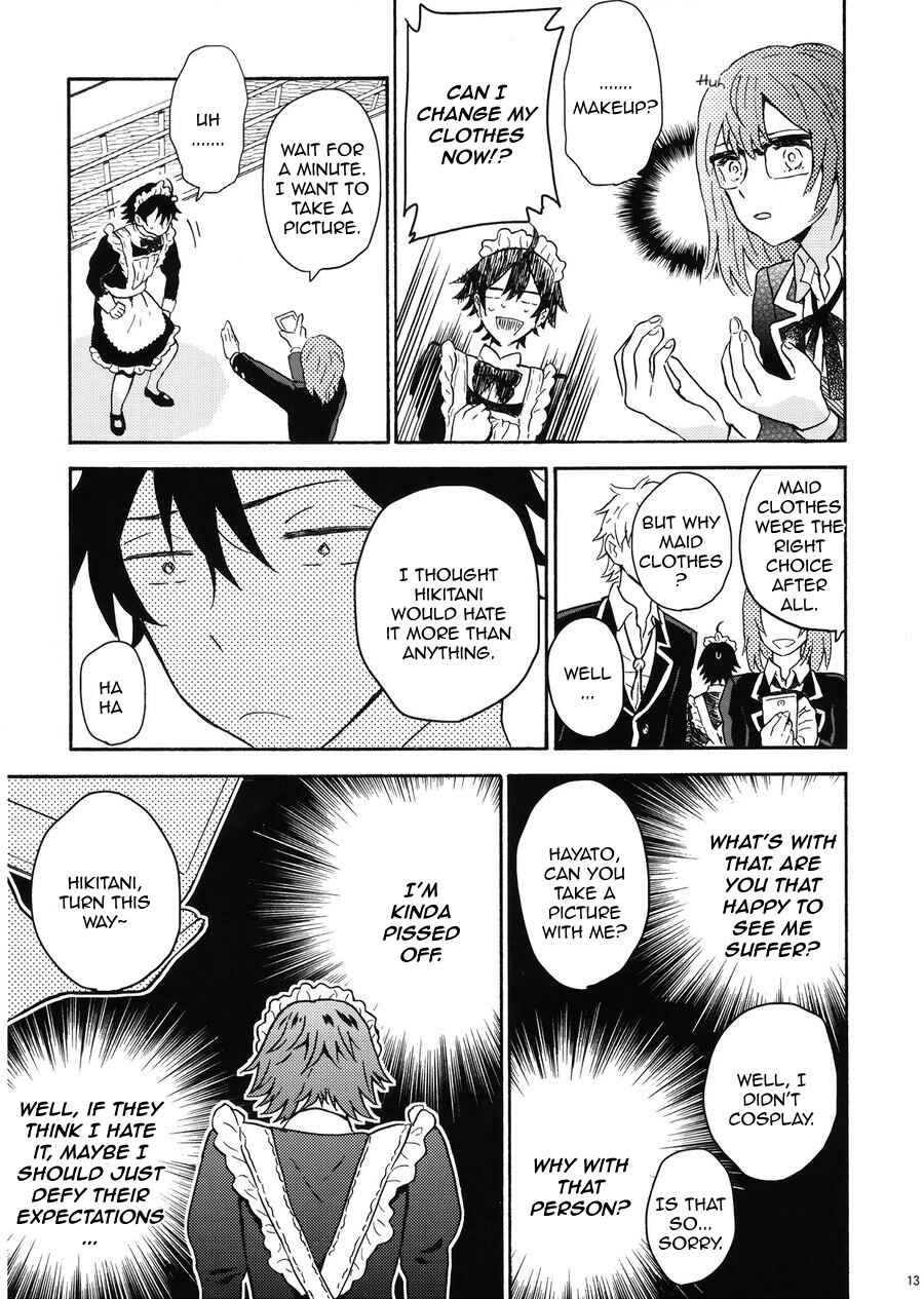 Page 12 Chapter Unknown_98ba Yahari Ore no Seishun Rabukome wa Machigatteiru. - Sokode Cosplay Desu (Doujinshi)