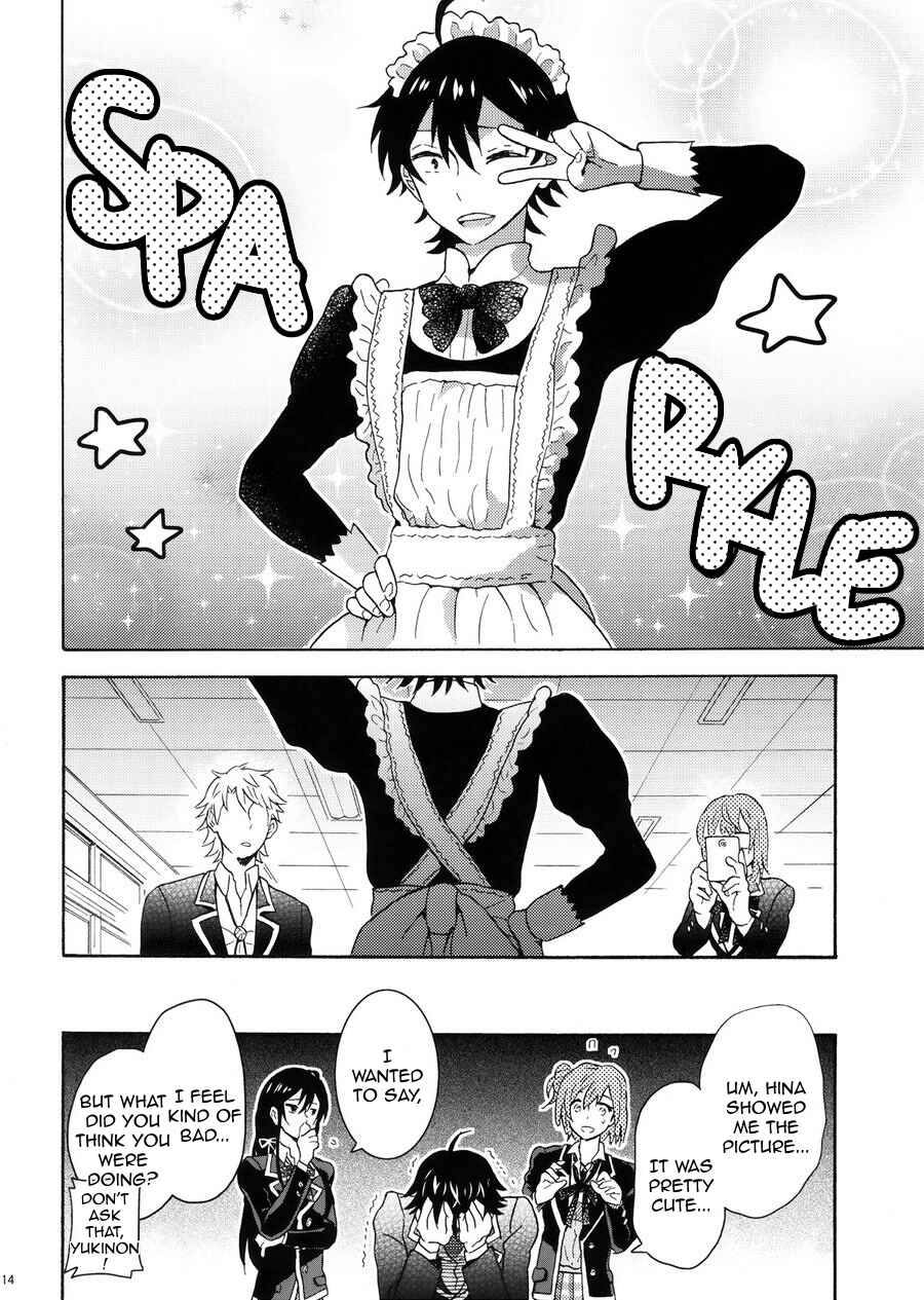 Page 13 Chapter Unknown_98ba Yahari Ore no Seishun Rabukome wa Machigatteiru. - Sokode Cosplay Desu (Doujinshi)