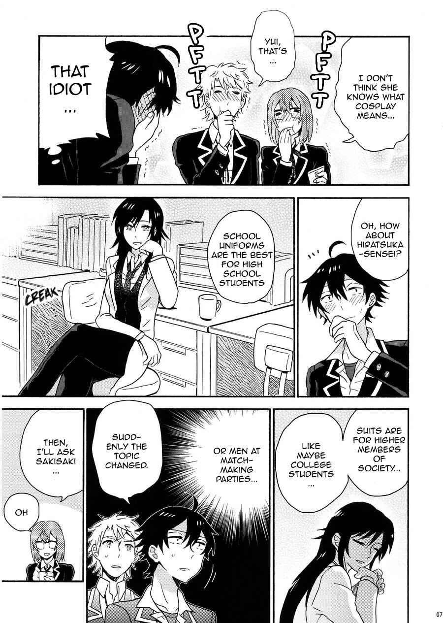Page 6 Chapter Unknown_98ba Yahari Ore no Seishun Rabukome wa Machigatteiru. - Sokode Cosplay Desu (Doujinshi)