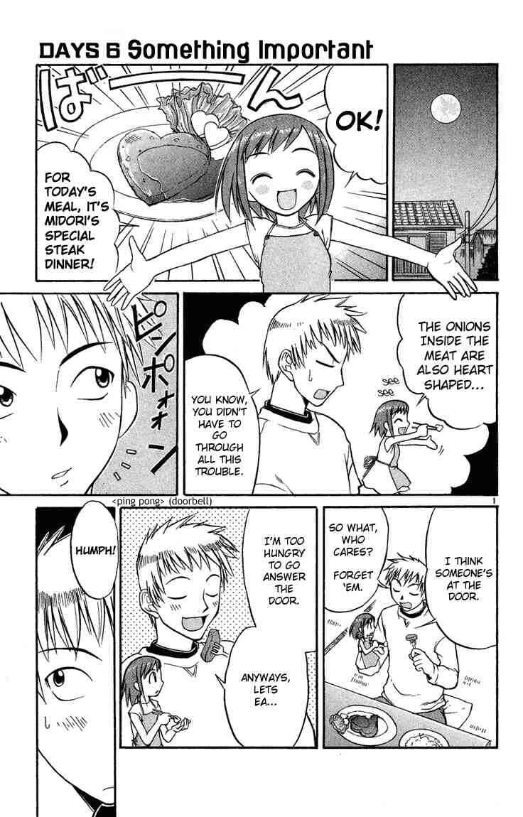 Page 1 Chapter 6 Midori Days