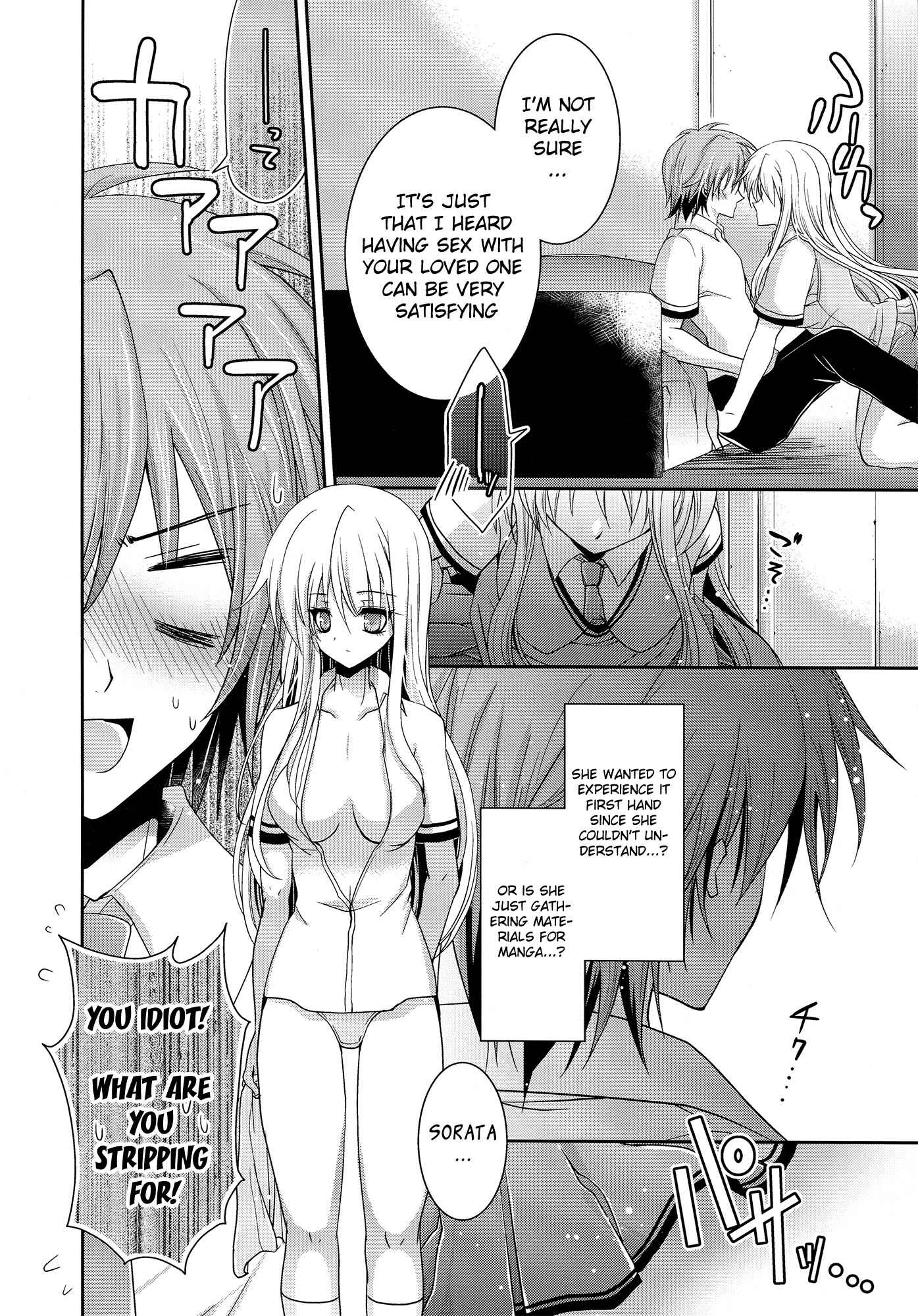 Page 8 Chapter Unknown_44e9 Sakurasou no Pet na Kanojo - A. Sore wa Koi to Iu Na no (Doujinshi)