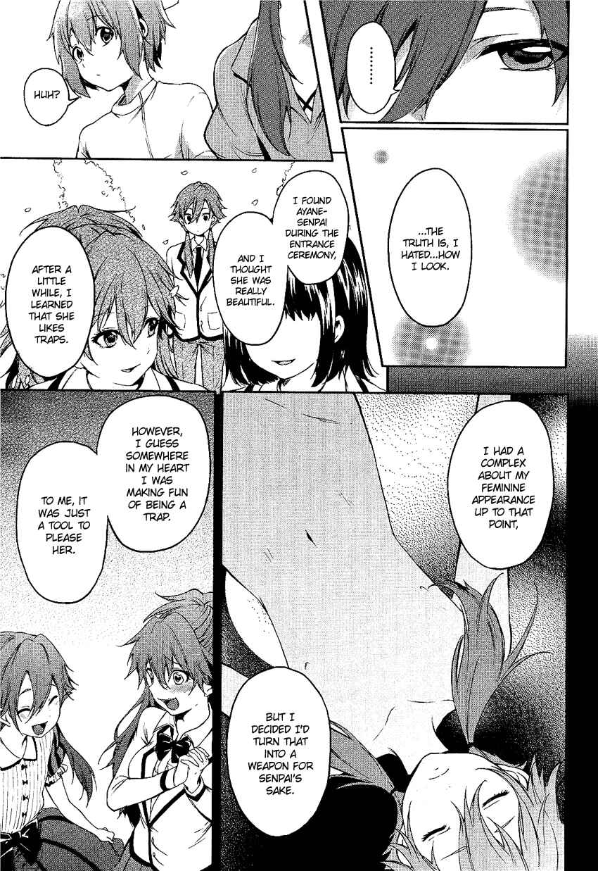 Page 14 Chapter 4 Boku wa Senpai ni Josou o Shiirareteimasu.