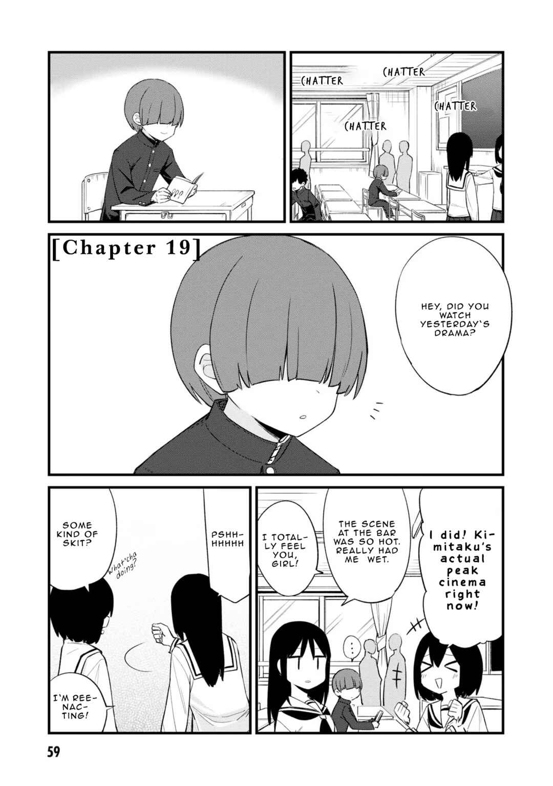 Page 1 Chapter 19 Mesugaki no Iru Kissaten