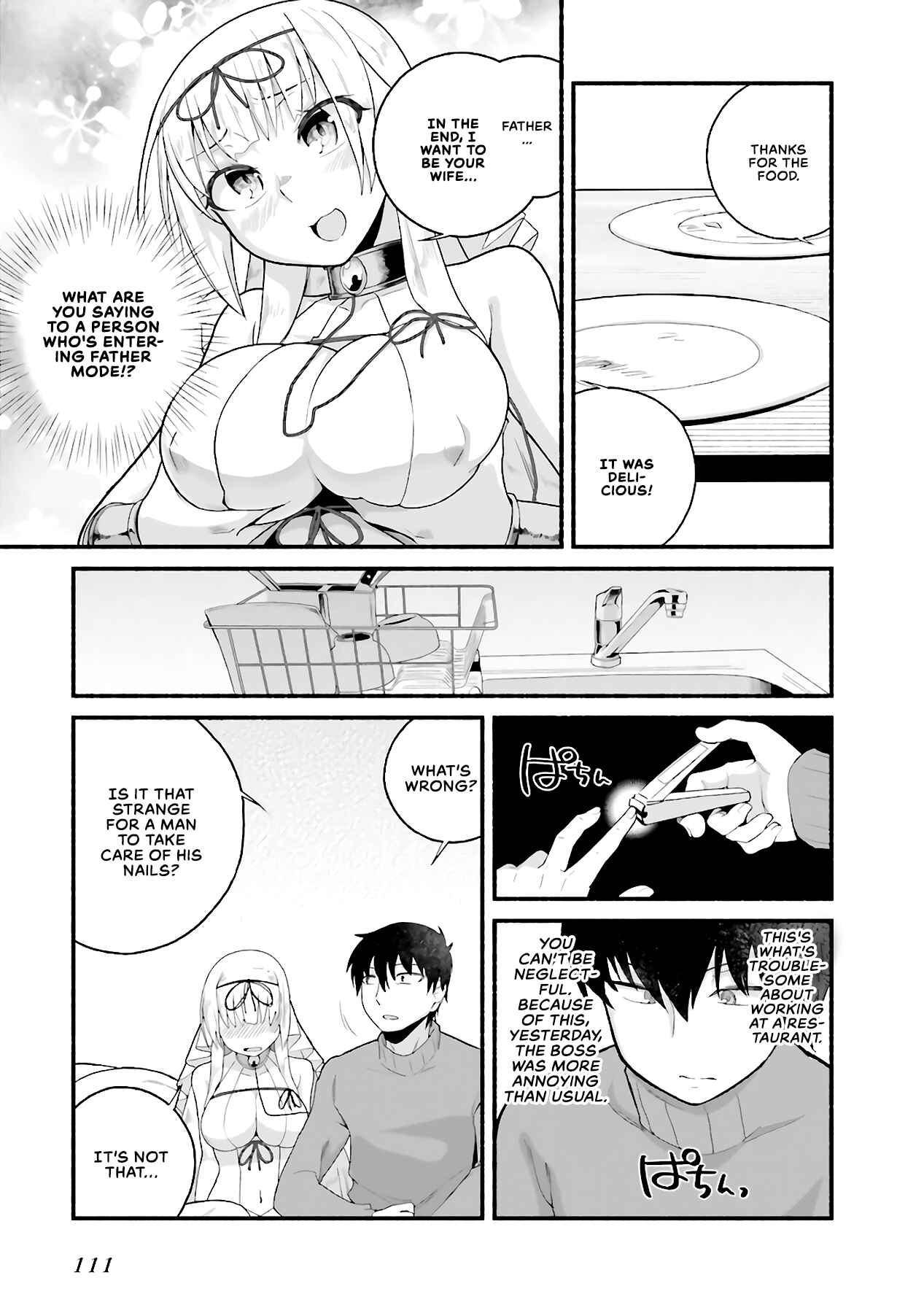 Page 8 Chapter 4.1 Isekai Kaeri no Ossan wa, Fusei Sukiru de Fathercon Musume-tachi o Tororori ni