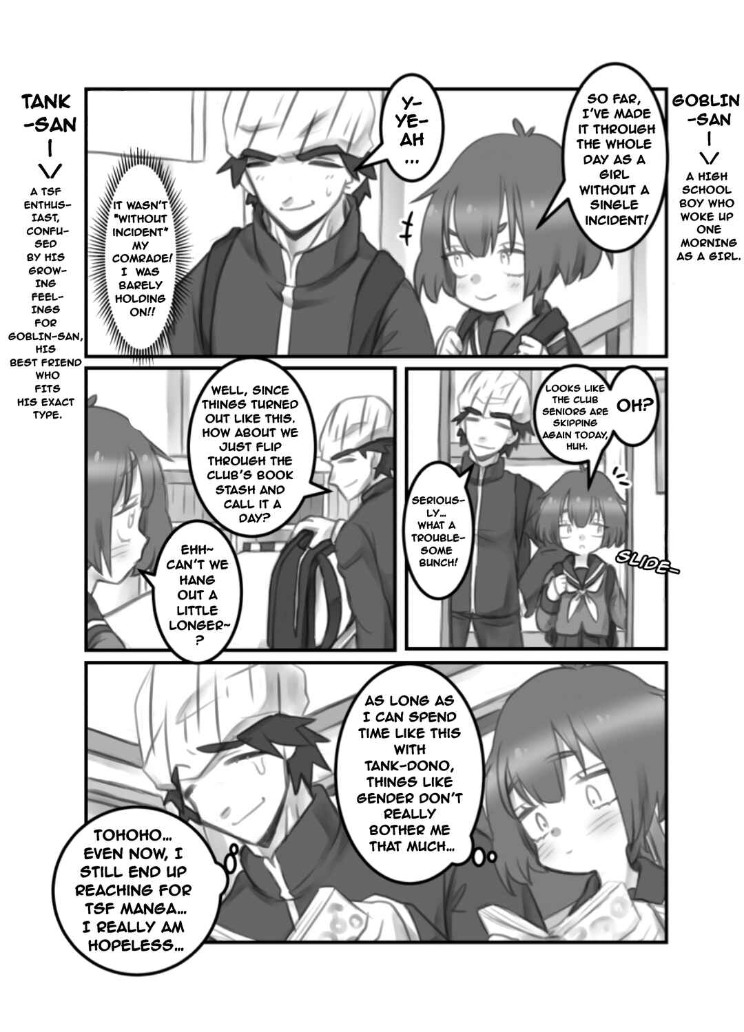 Page 1 Chapter 3 Masaka Jibun ga Joshi ni Naru Nante