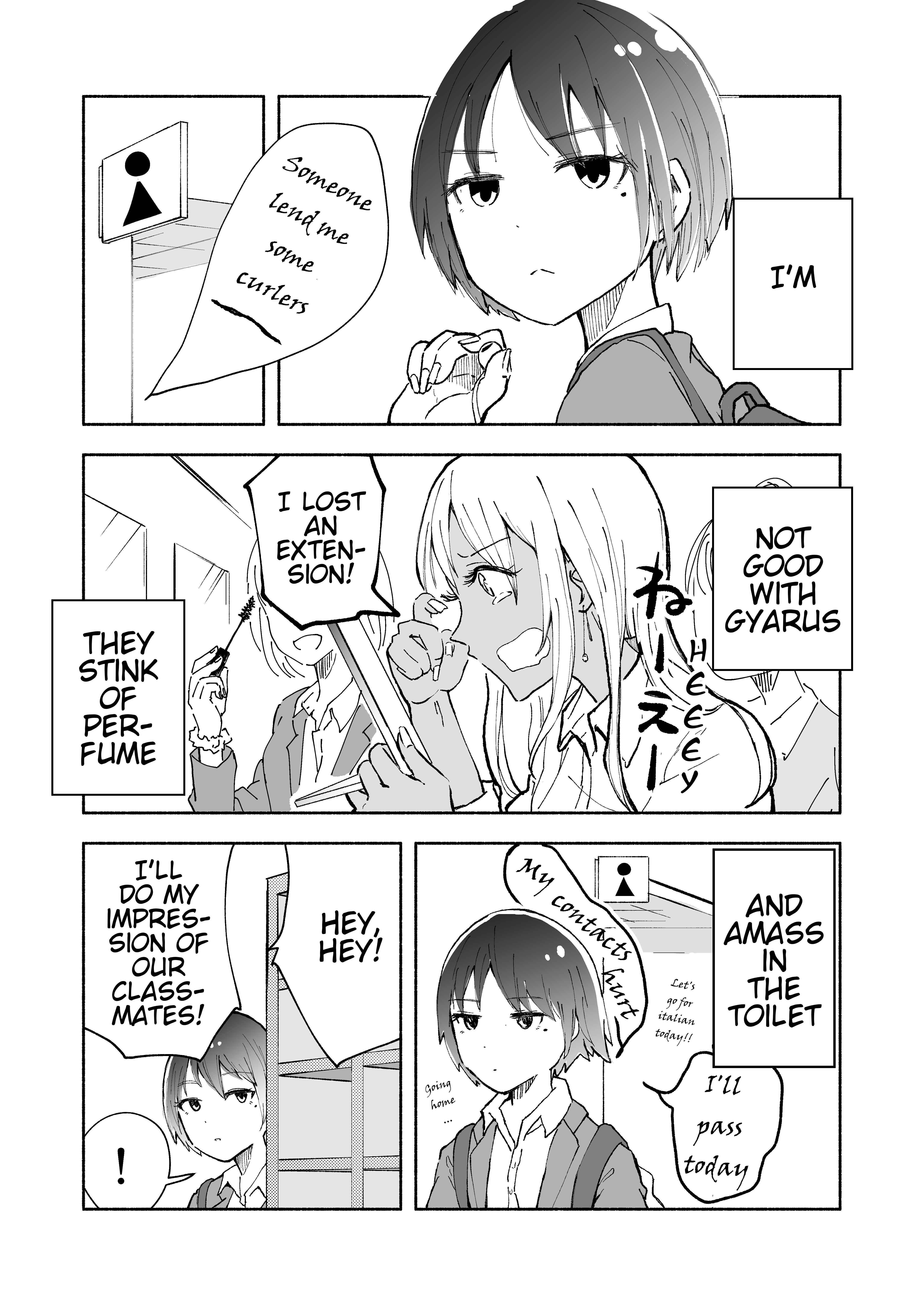 Page 1 Chapter 3 Gal to Bocchi (Pre-Serialization)