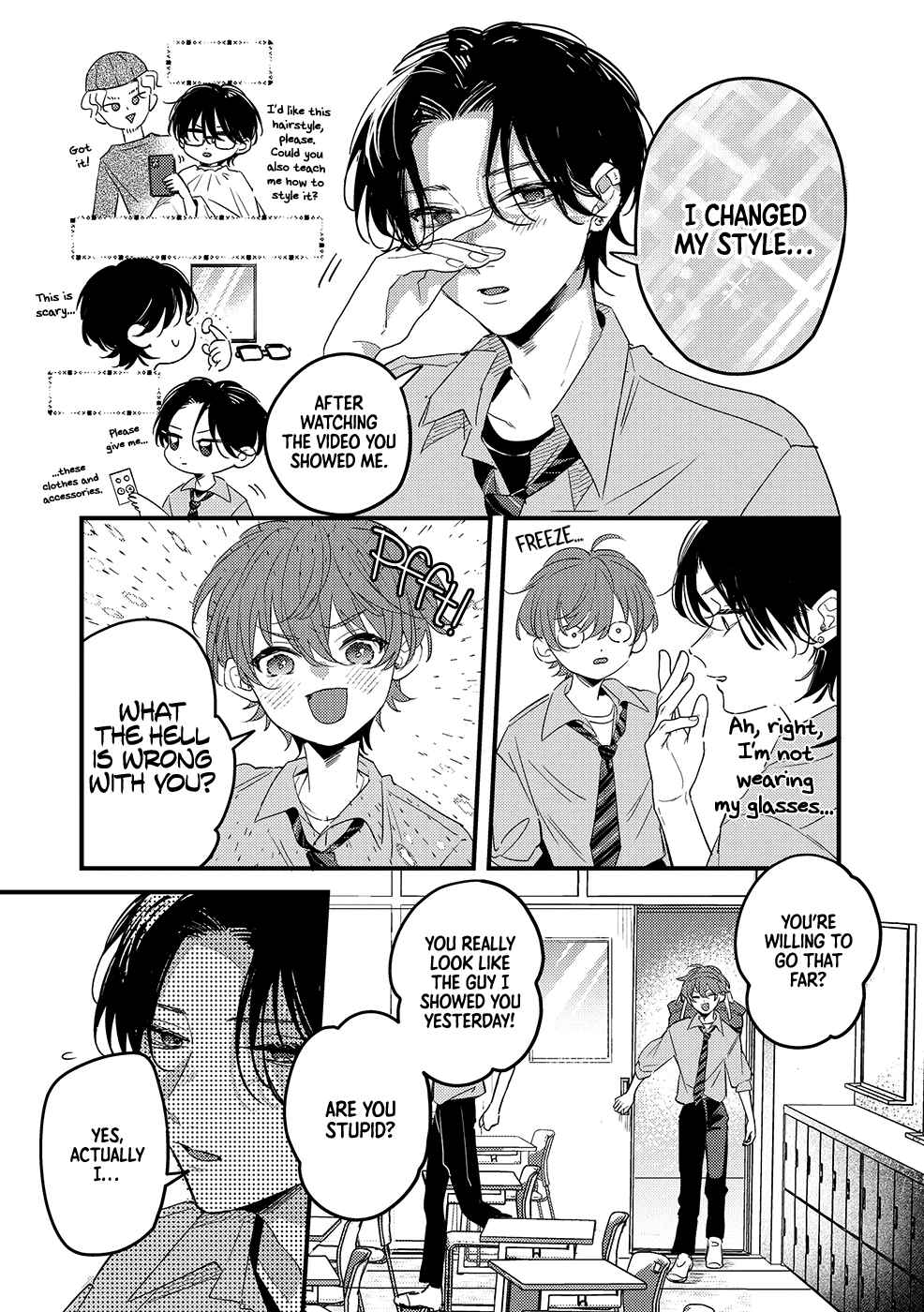 Page 13 Chapter 1 Baka Mitai ni Sukitte Ie yo