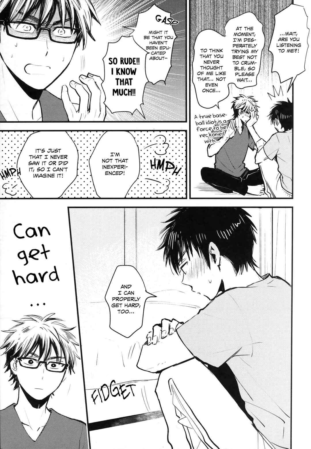 Page 16 Chapter Unknown_58f7 Diamond no Ace - Chika Chika Fura Fura (Doujinshi)
