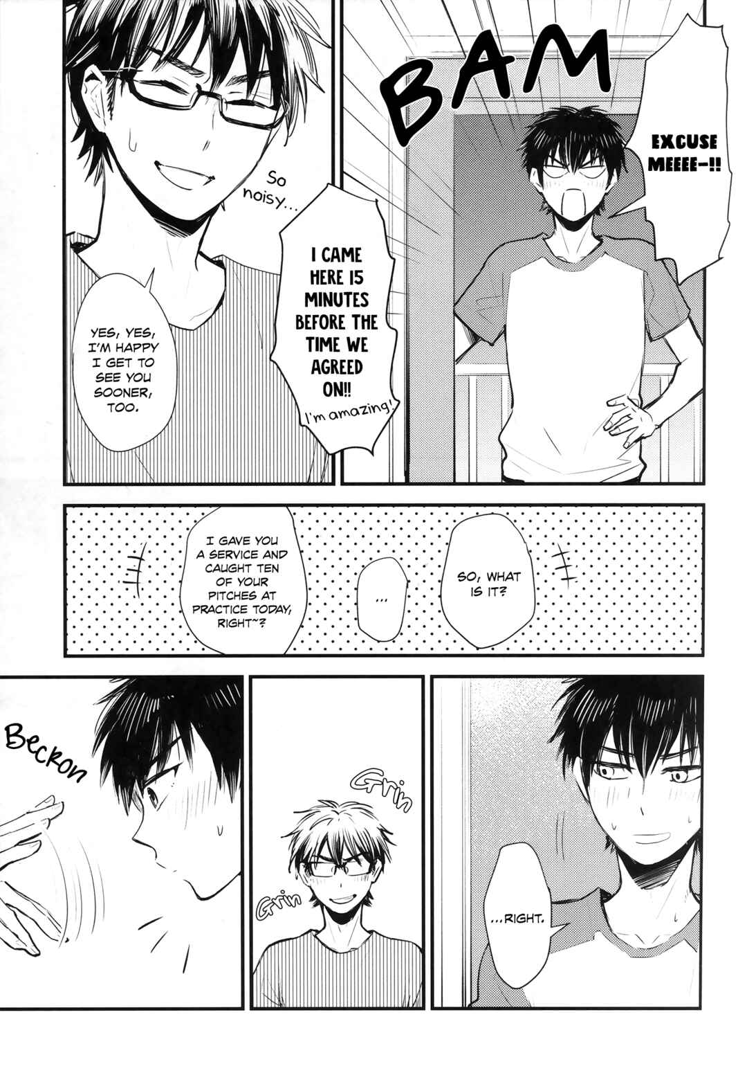 Page 26 Chapter Unknown_58f7 Diamond no Ace - Chika Chika Fura Fura (Doujinshi)