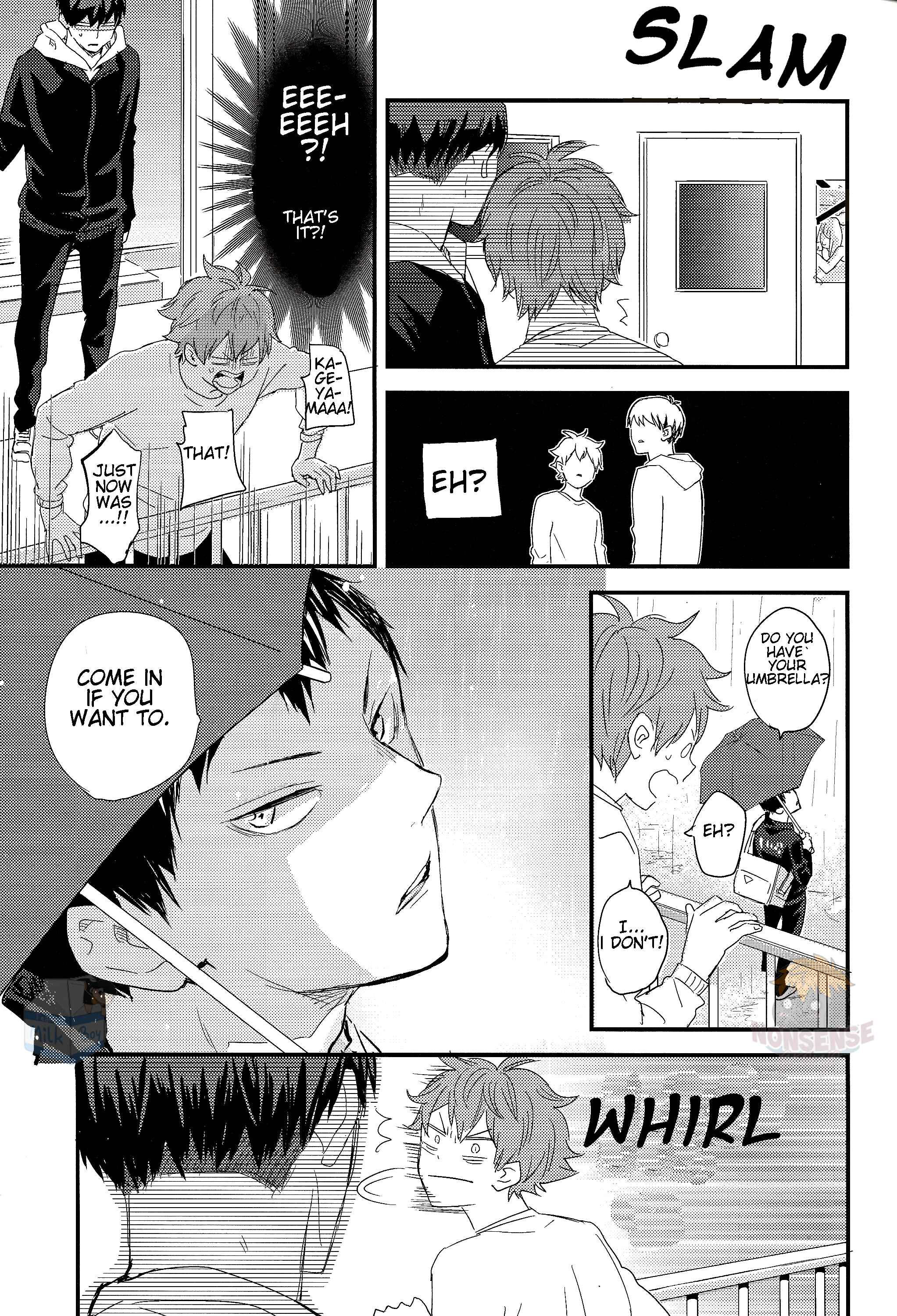 Page 22 Chapter 2 Haikyu!! - Fish Swimming in the Sky (Doujinshi)