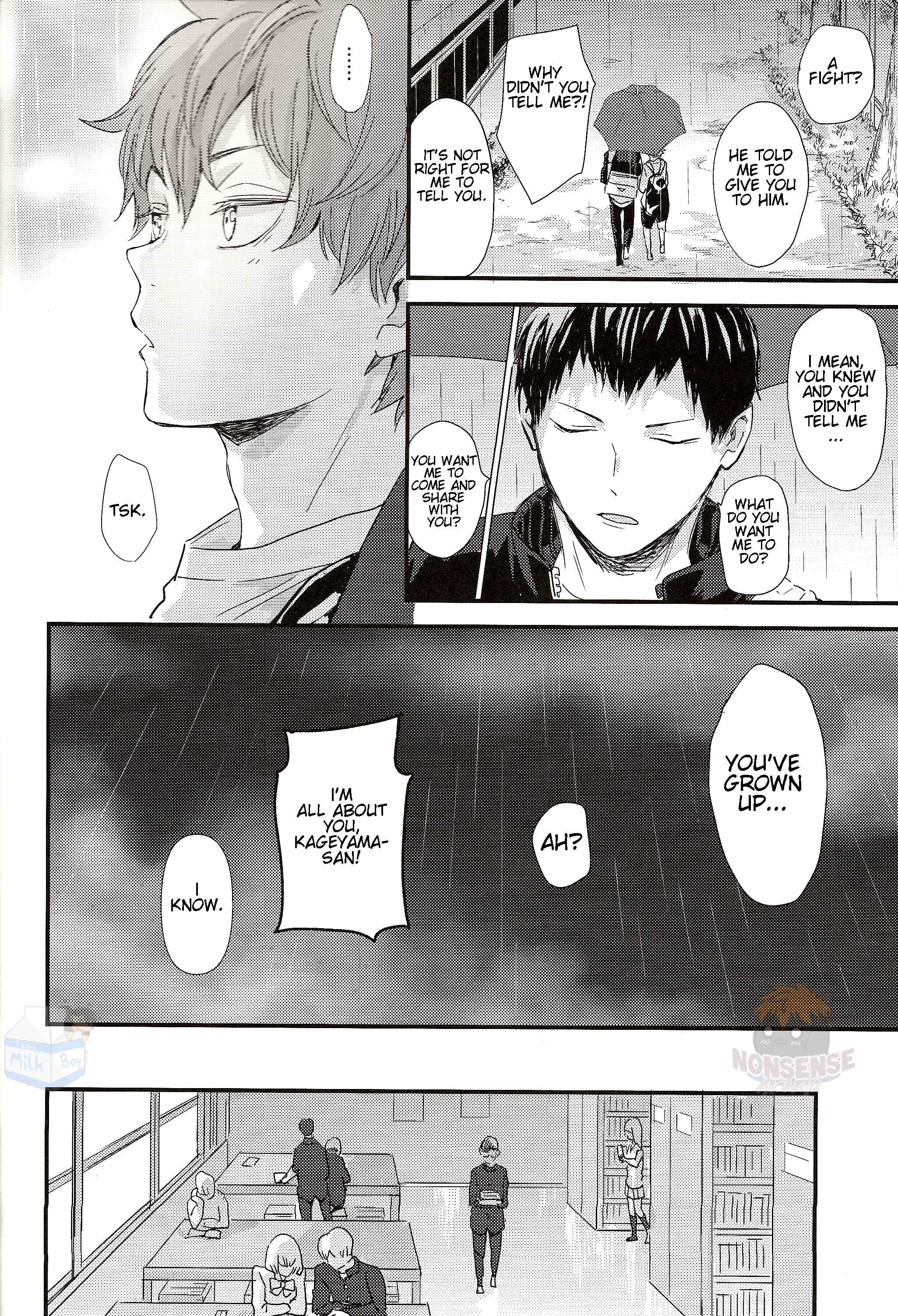 Page 25 Chapter 2 Haikyu!! - Fish Swimming in the Sky (Doujinshi)