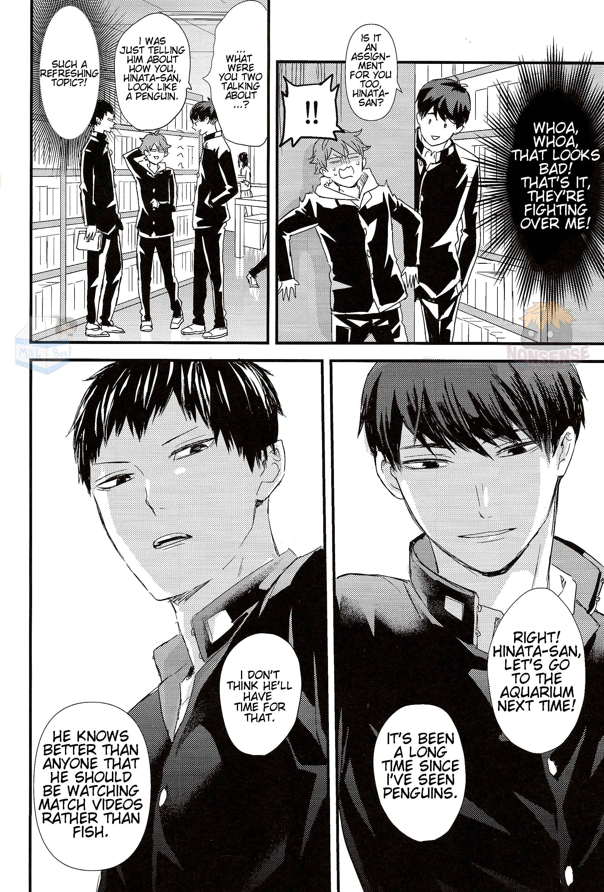 Page 29 Chapter 2 Haikyu!! - Fish Swimming in the Sky (Doujinshi)