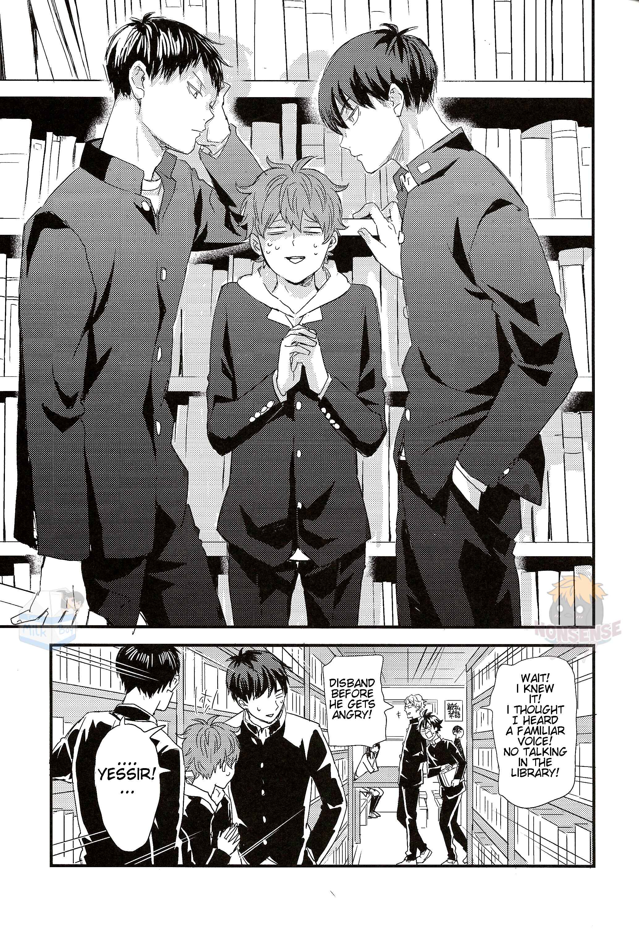 Page 30 Chapter 2 Haikyu!! - Fish Swimming in the Sky (Doujinshi)