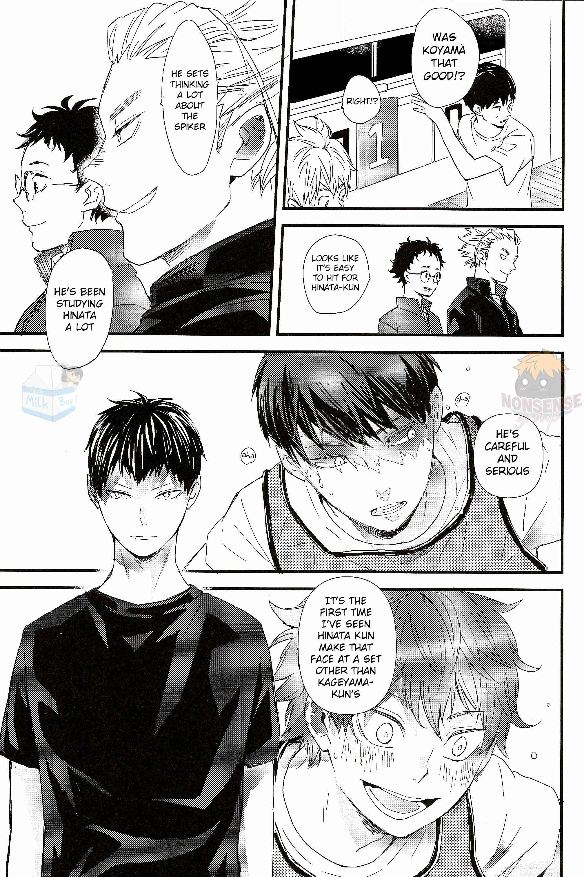 Page 34 Chapter 2 Haikyu!! - Fish Swimming in the Sky (Doujinshi)