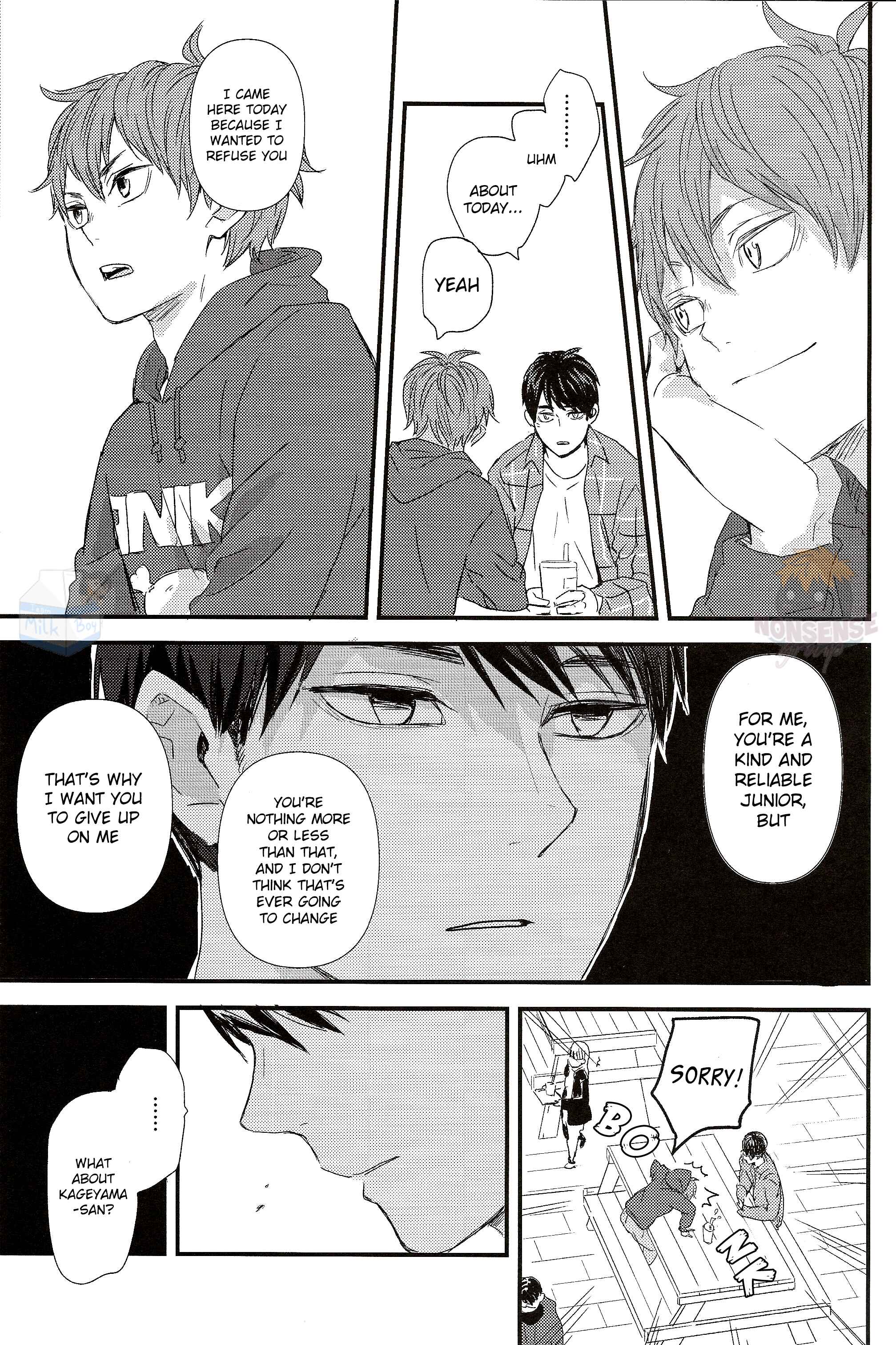 Page 52 Chapter 2 Haikyu!! - Fish Swimming in the Sky (Doujinshi)