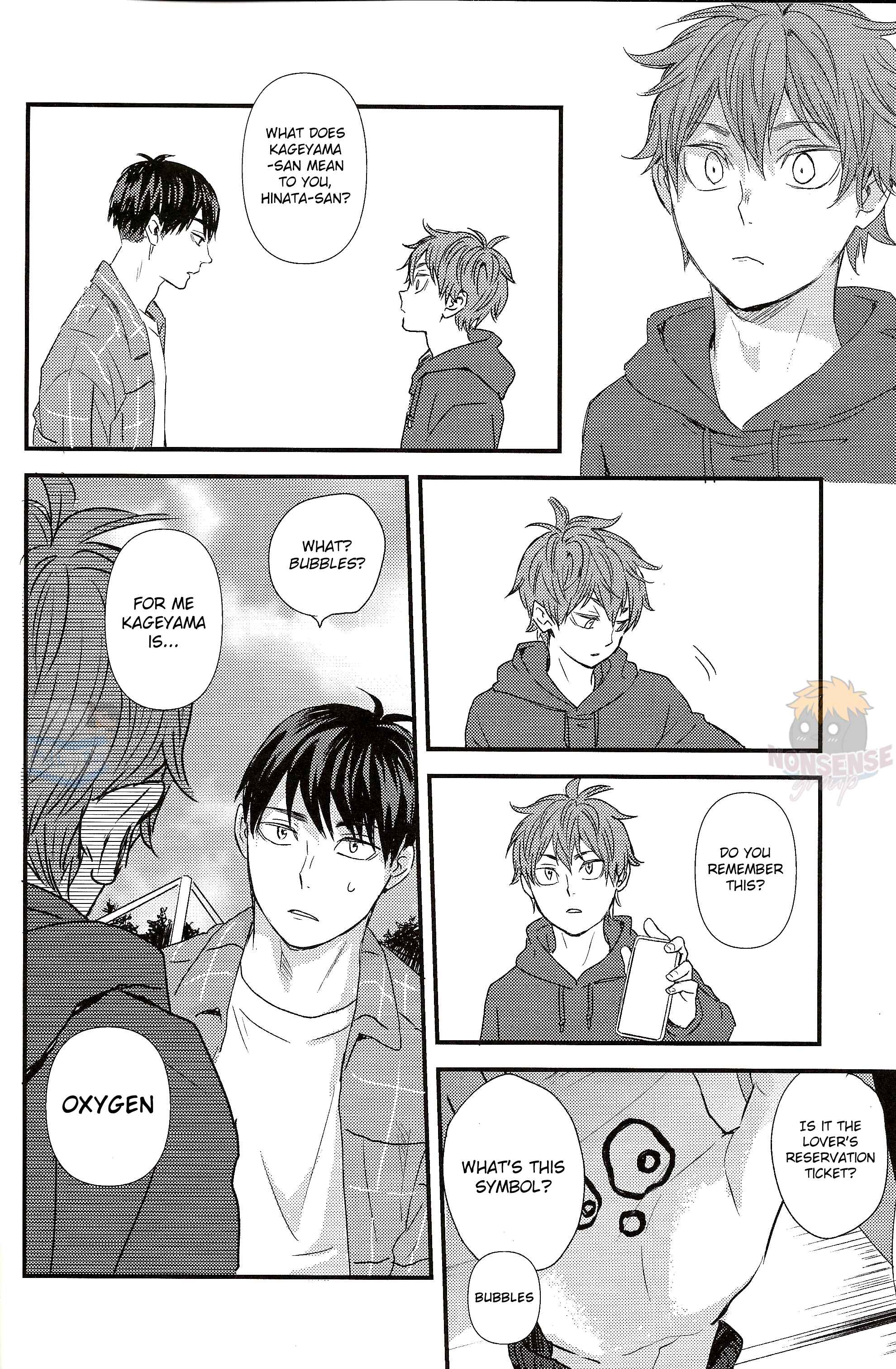Page 53 Chapter 2 Haikyu!! - Fish Swimming in the Sky (Doujinshi)