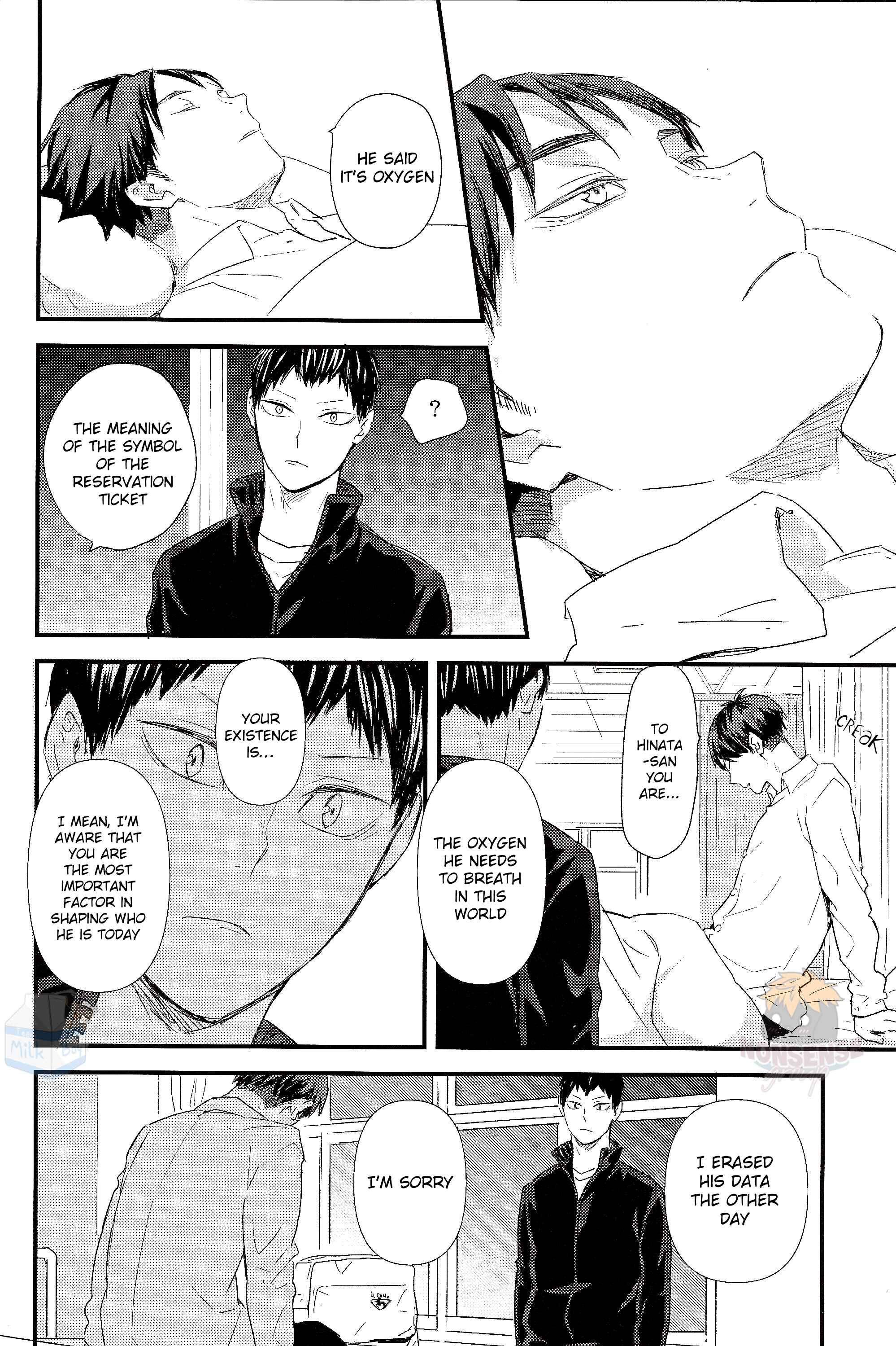 Page 70 Chapter 2 Haikyu!! - Fish Swimming in the Sky (Doujinshi)