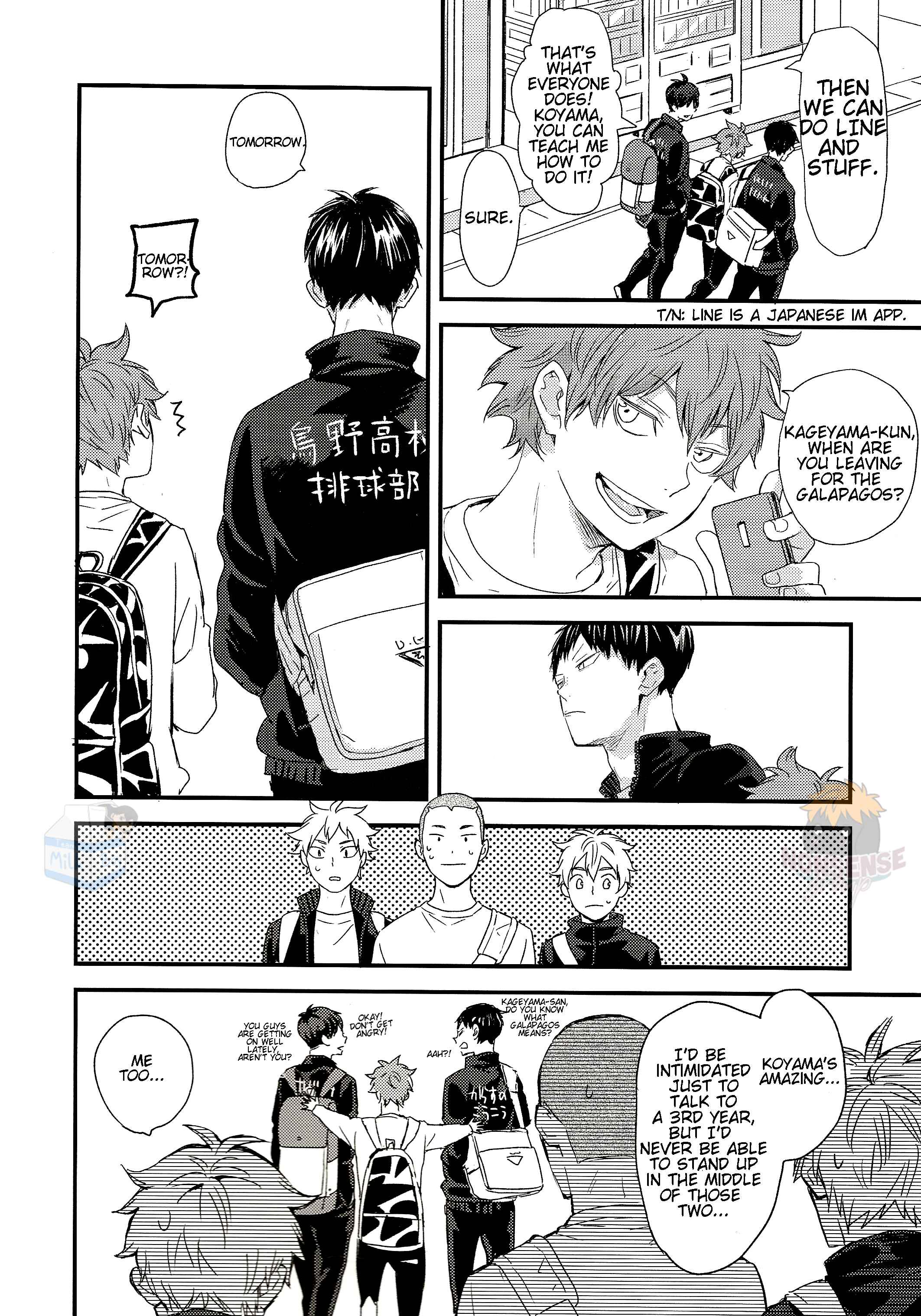 Page 9 Chapter 2 Haikyu!! - Fish Swimming in the Sky (Doujinshi)