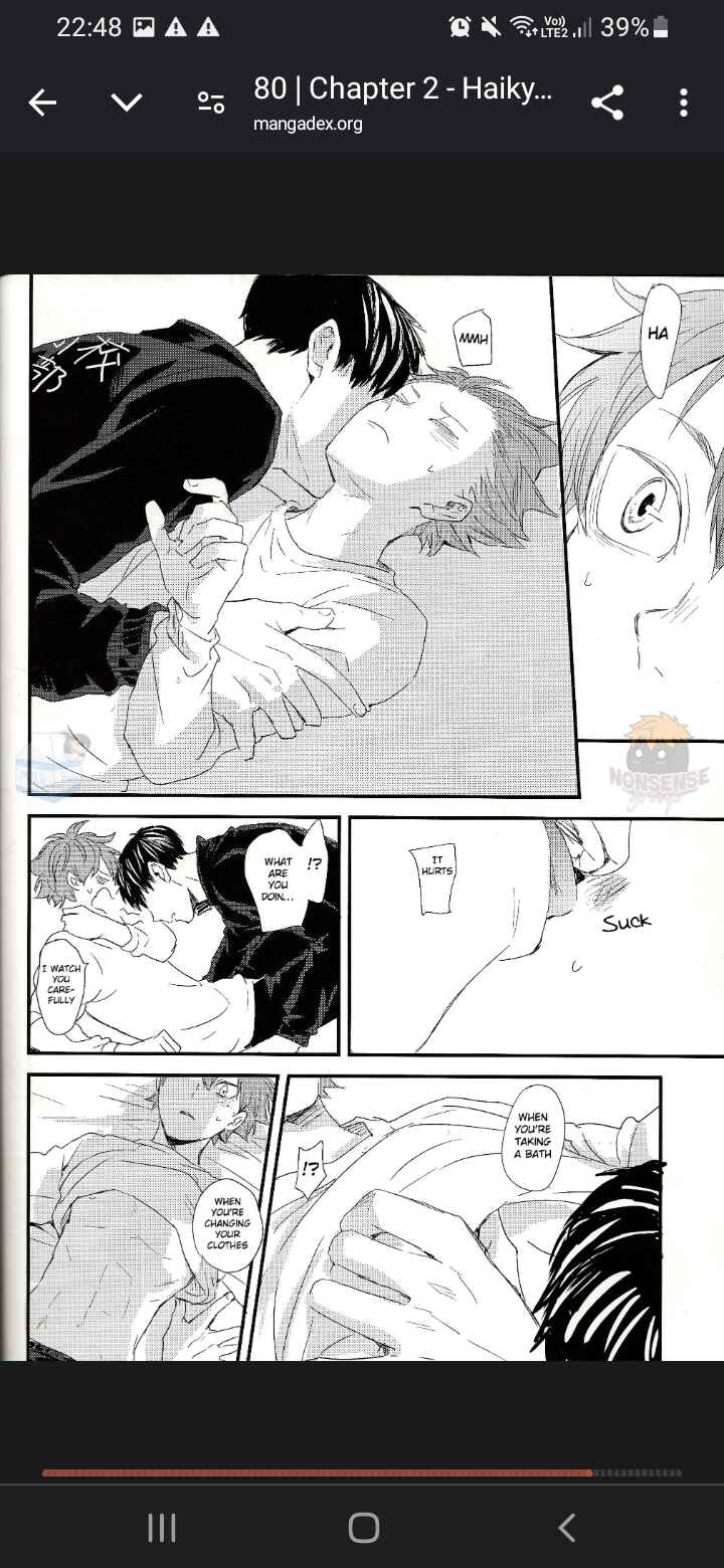 Page 30 Chapter 1 Haikyu!! - Fish Swimming in the Sky (Doujinshi)